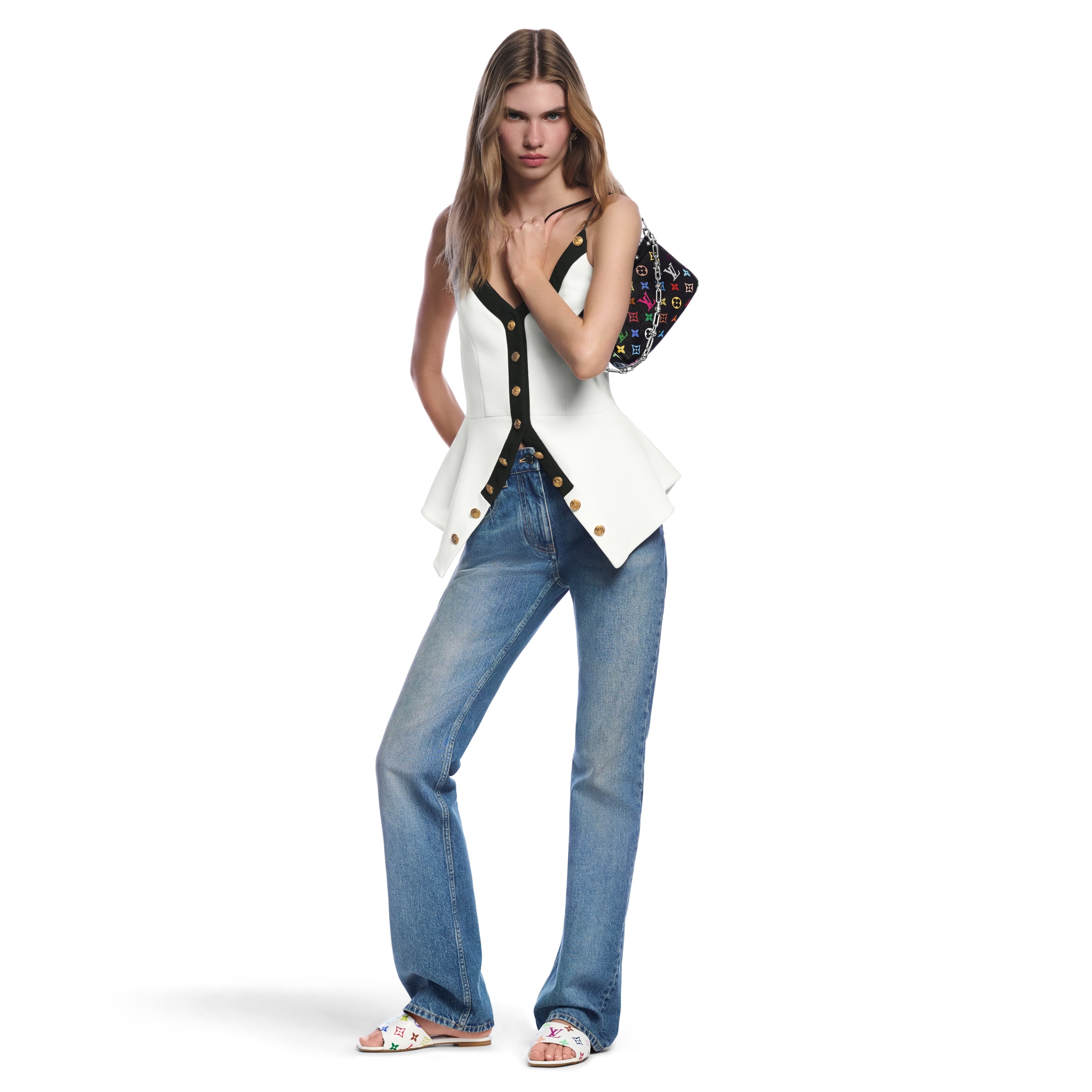  Sapatos Mules e Chinelos LV x TM Mule 6AM | Louis Vuitton ® (Zoom no Produto)