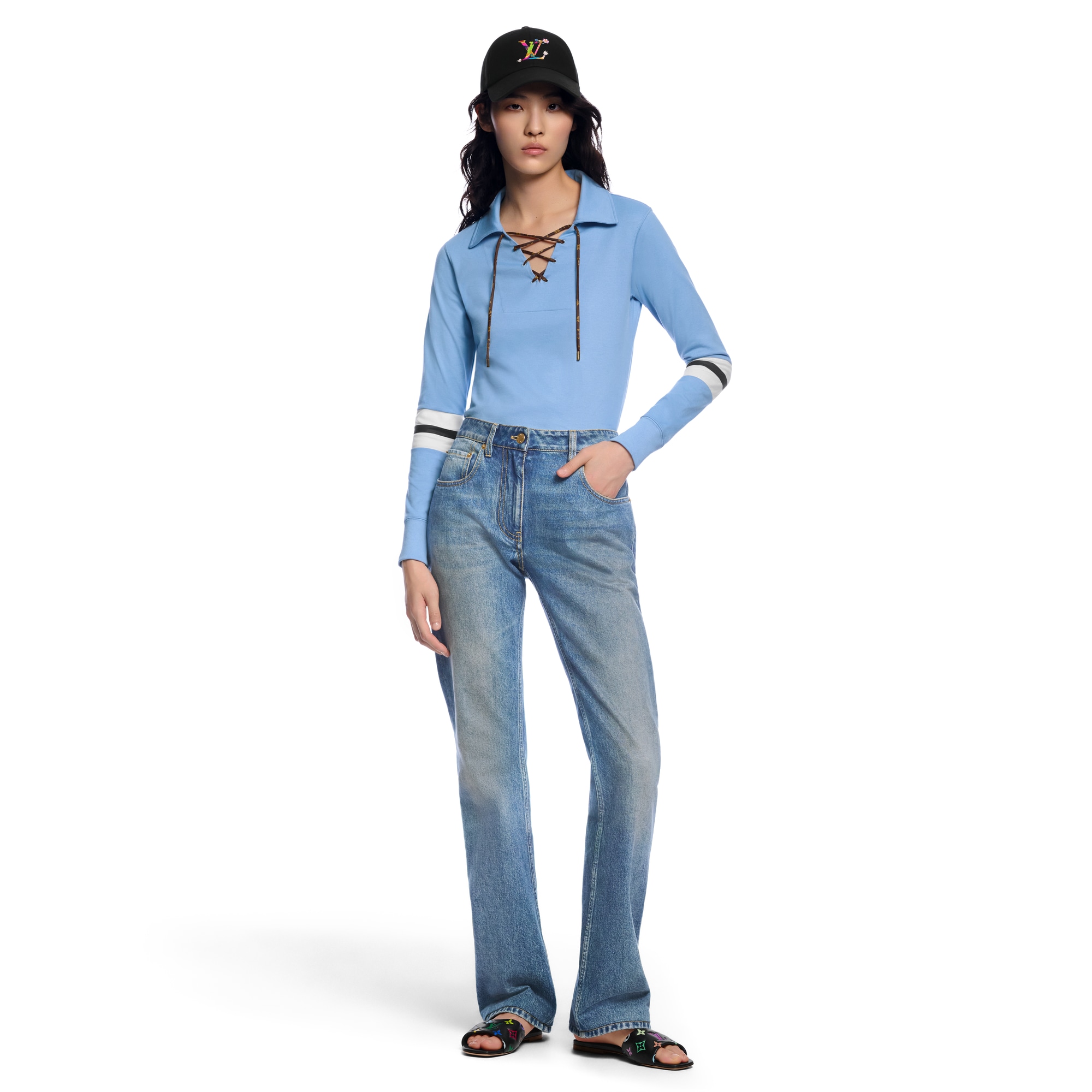  Sapatos Mules e Chinelos LV x TM Mule 6AM | Louis Vuitton ® (Zoom no Produto)