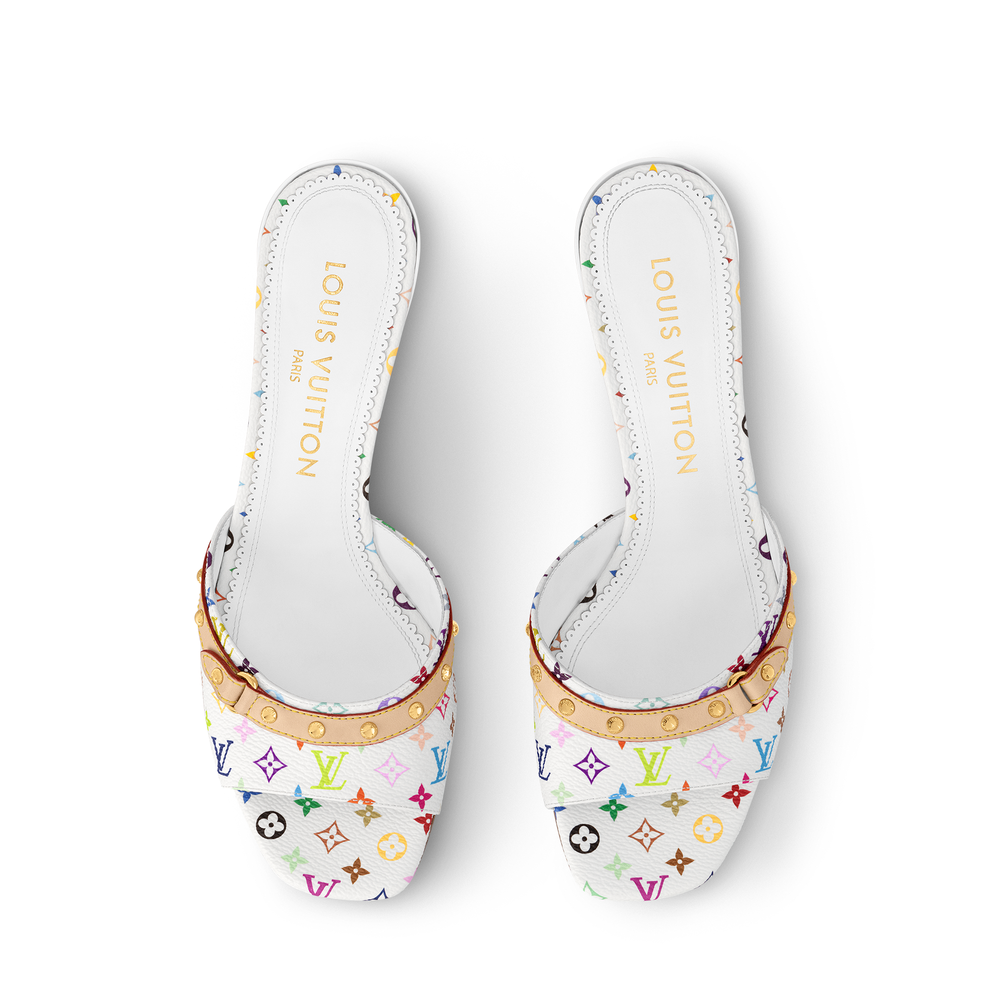  Sapatos Mules e Chinelos LV x TM Mule 6AM | Louis Vuitton ® (Zoom no Produto)