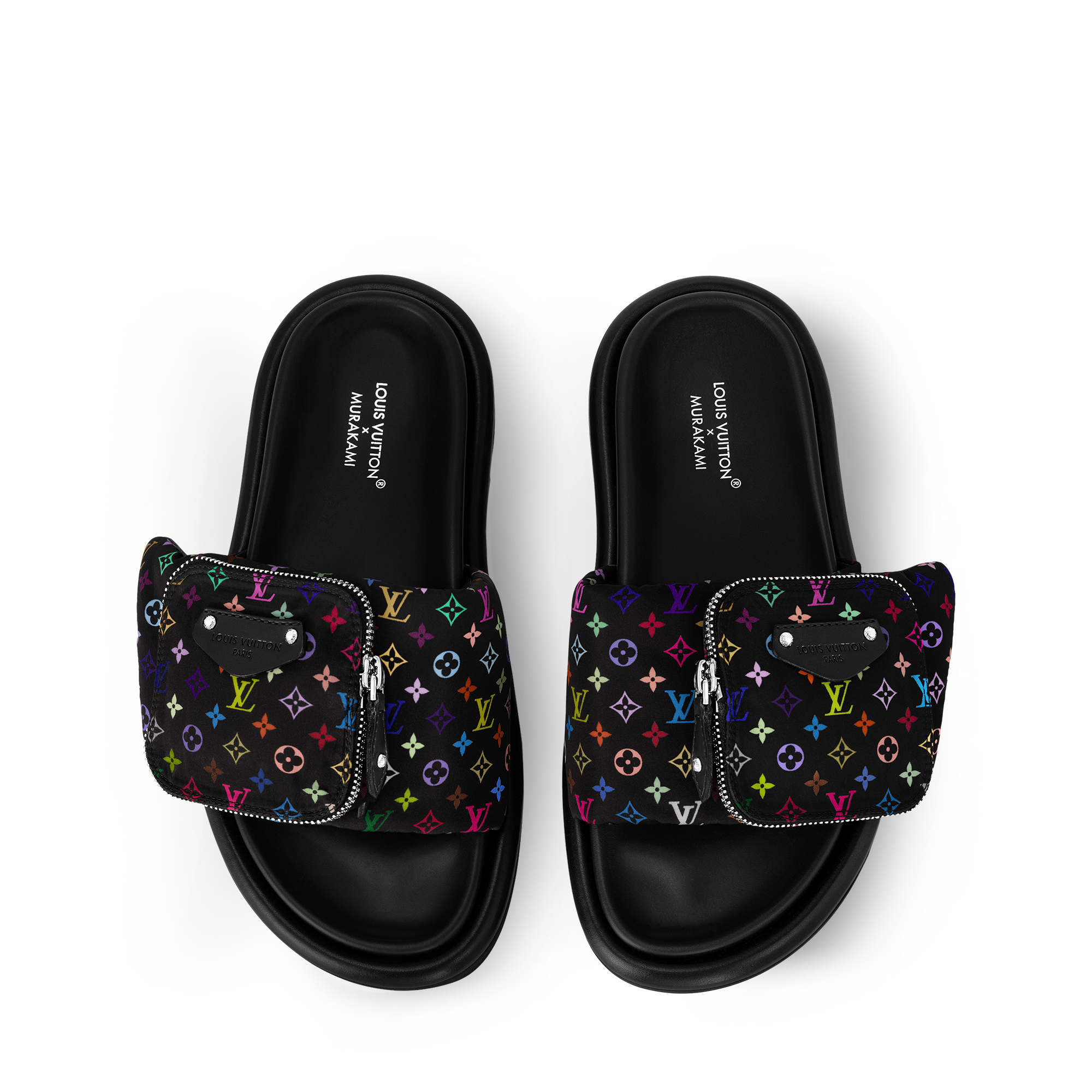  Sapatos Mules e Chinelos LV x TM Mule Pool Pillow | Louis Vuitton ® (Zoom no Produto)