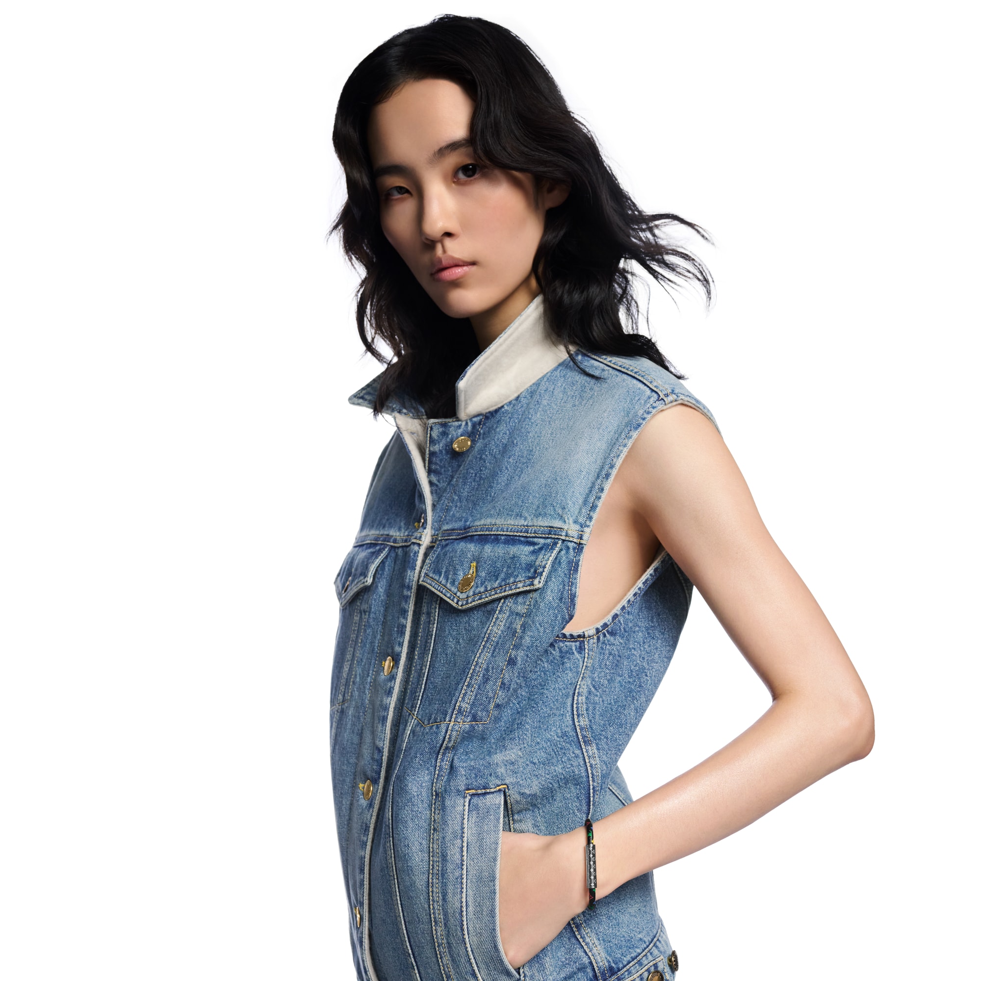 Outros Couros Bijuterias Finas Todas as Bijuterias Finas LV x TM Pulseira LV Confidential | Louis Vuitton ® (Zoom no Produto)