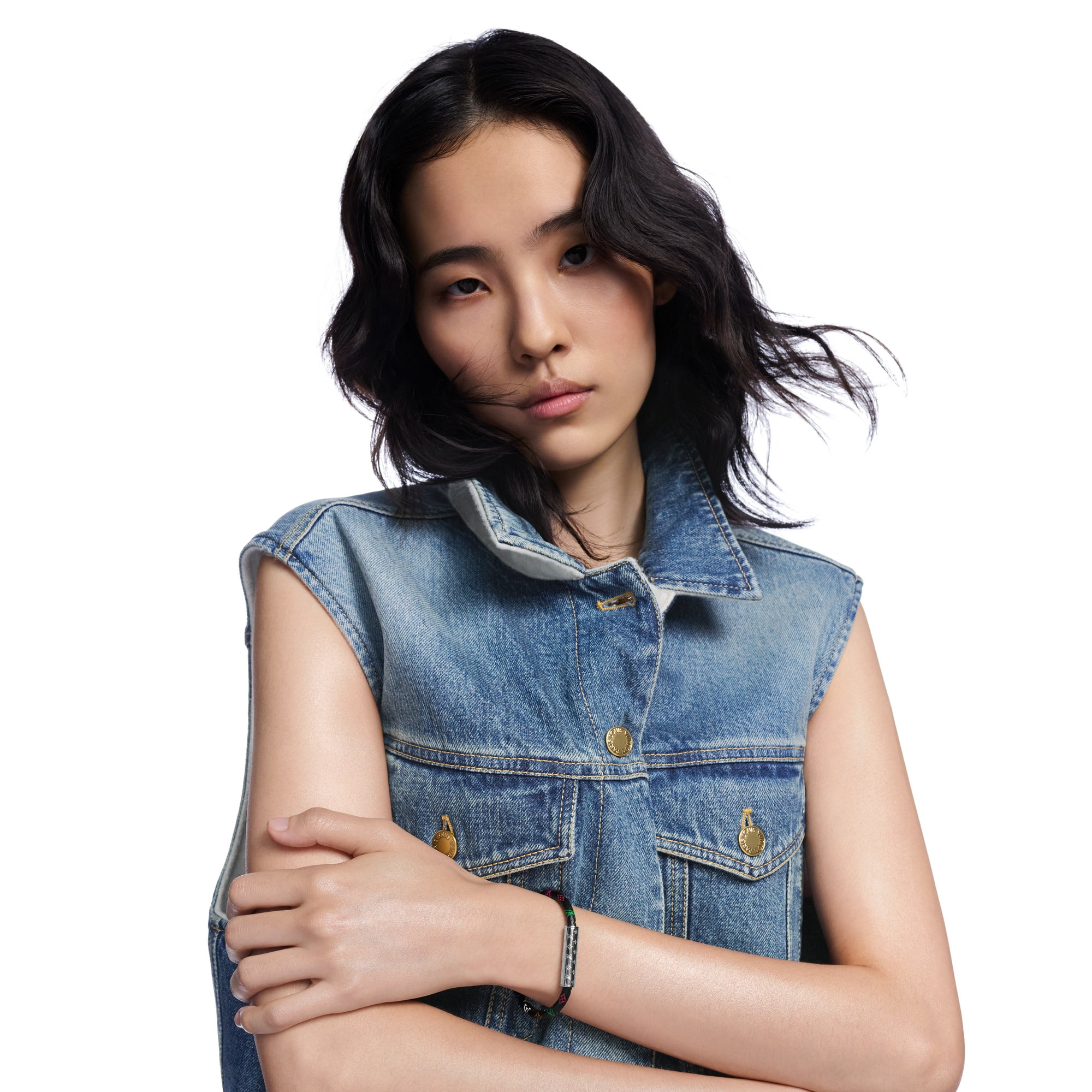 Outros Couros Bijuterias Finas Todas as Bijuterias Finas LV x TM Pulseira LV Confidential | Louis Vuitton ® (Zoom no Produto)