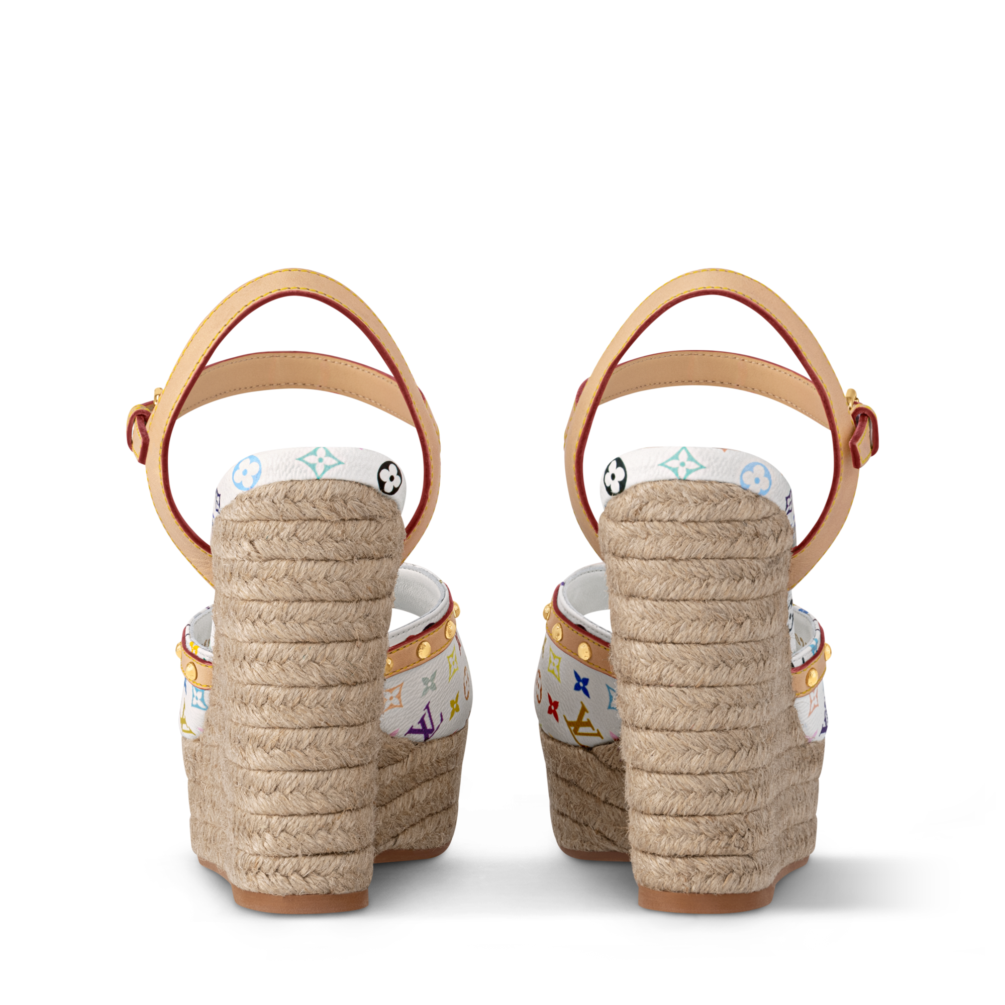  Sapatos Sandálias e Espadrilles LV x TM Sandália Anabela Helios | Louis Vuitton ® (Zoom no Produto)