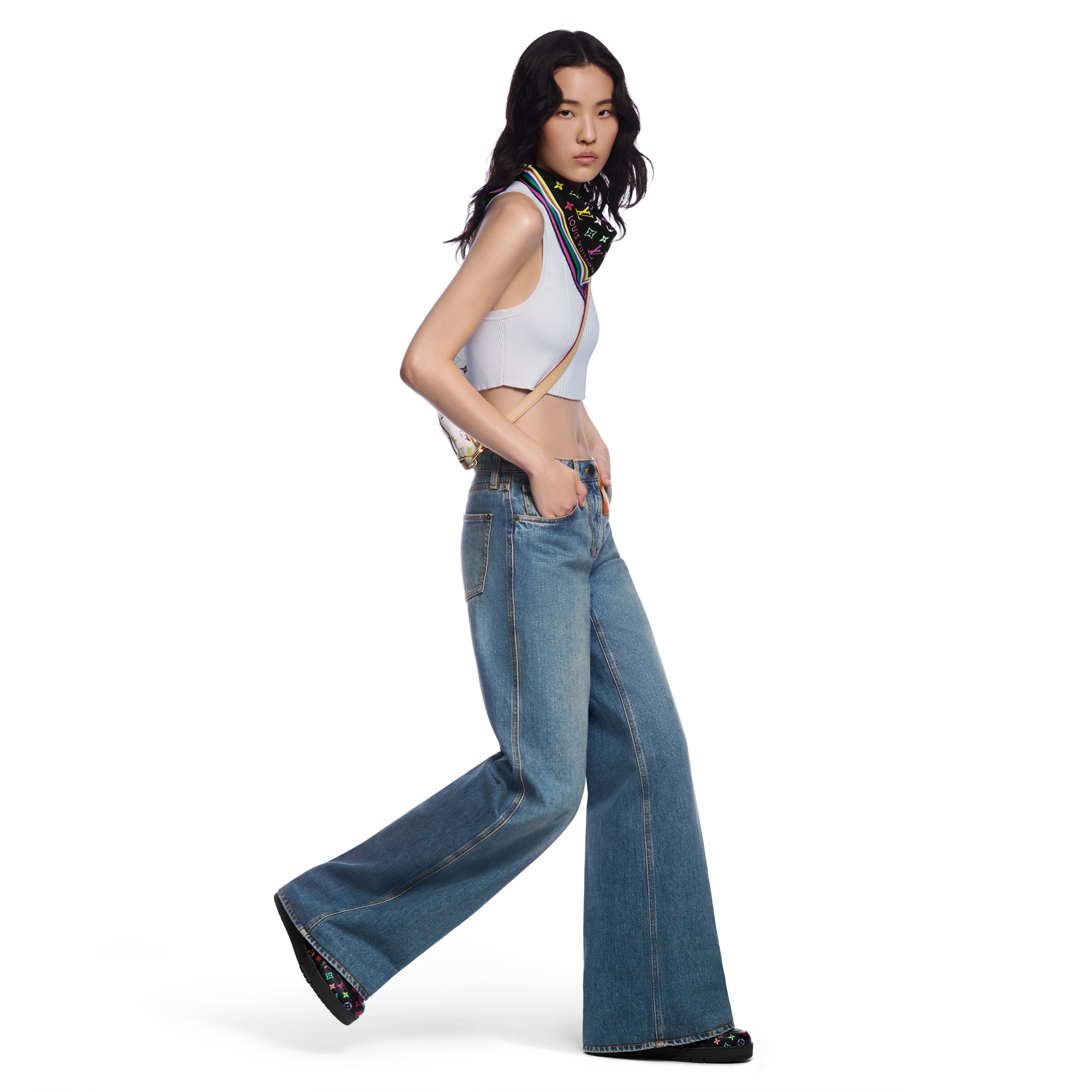  Sapatos Tênis LV x TM Tênis LV Trainer | Louis Vuitton ® (Zoom no Produto)