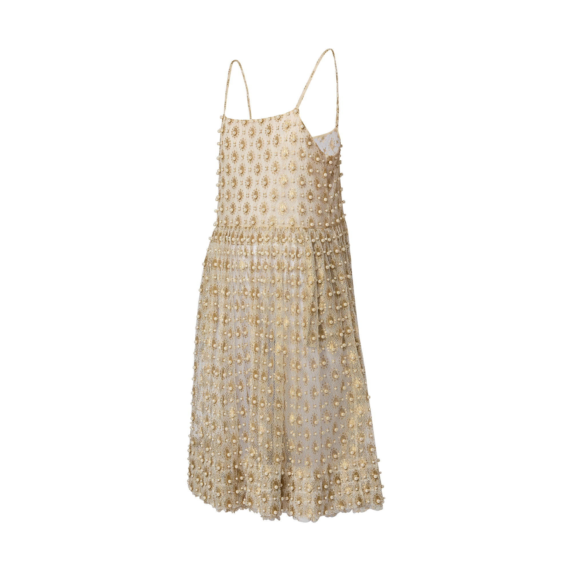  Ready-to-Wear Saias e Shorts Macaquinho de Renda Bordado | Louis Vuitton ® (Zoom no Produto)