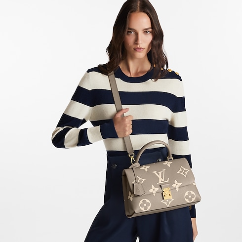 Couro Monogram Empreinte Bicolor Bolsas Todas as Bolsas Madeleine MM | Louis Vuitton ® (Zoom no Produto)