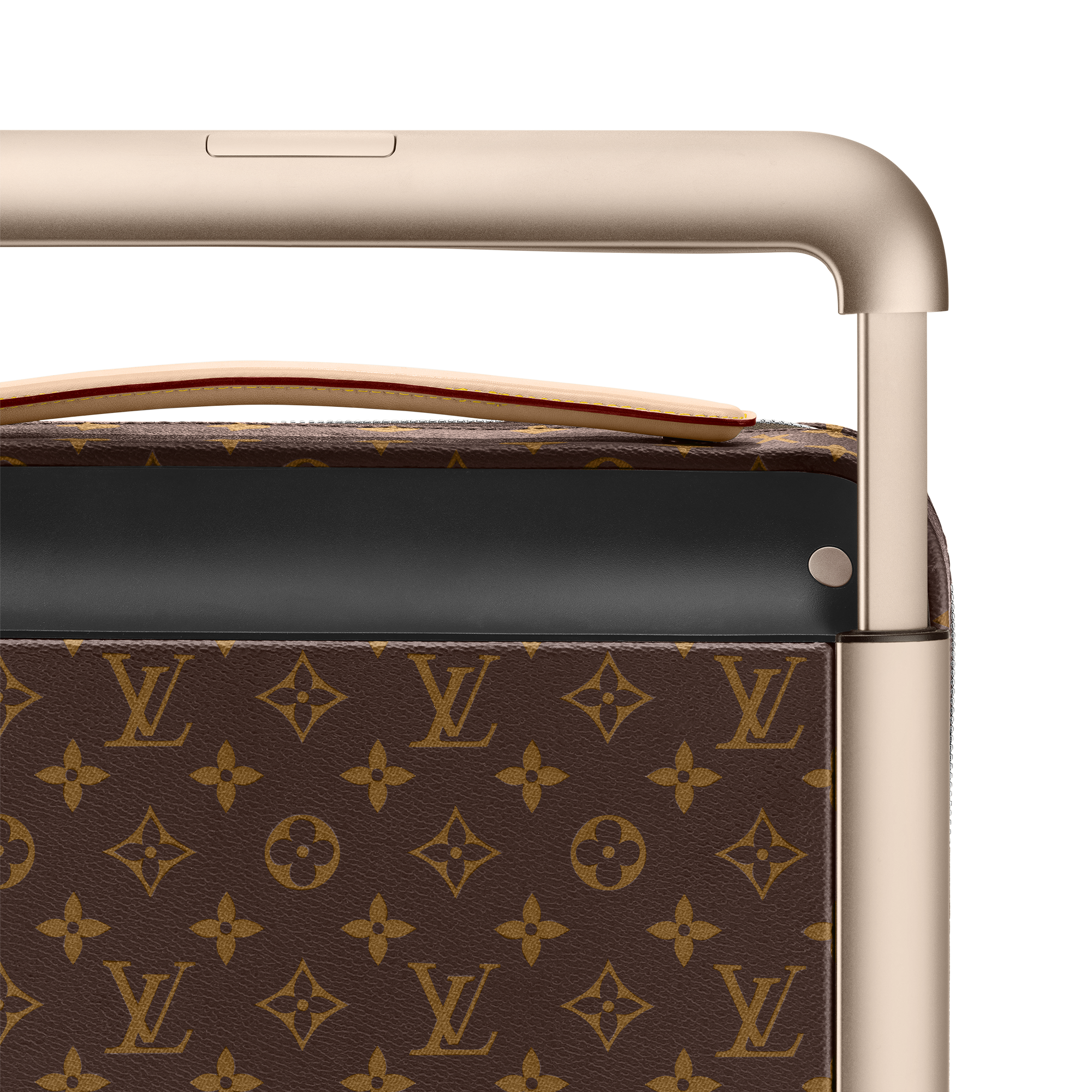 Monogram Artigos de Couro Personalizados } Mala Horizon 50 | Louis Vuitton ® (Zoom no Produto)