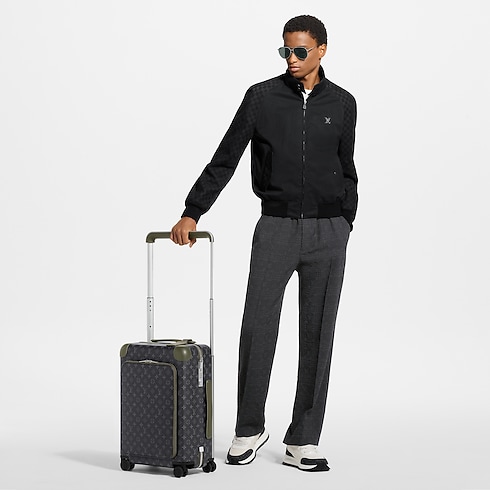 Monogram Eclipse Travel Bags and Rolling Luggage Rolling Luggage Mala Horizon 55 Business | Louis Vuitton ® (Zoom no Produto)