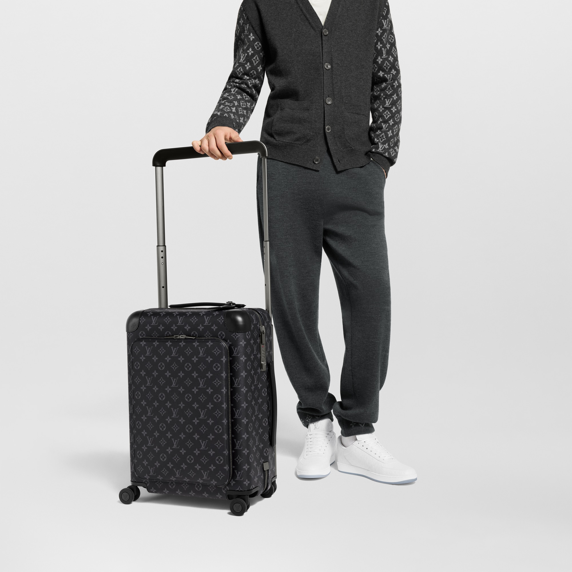 Monogram Eclipse Viagem Malas com Rodas Mala Horizon Business | Louis Vuitton ® (Zoom no Produto)