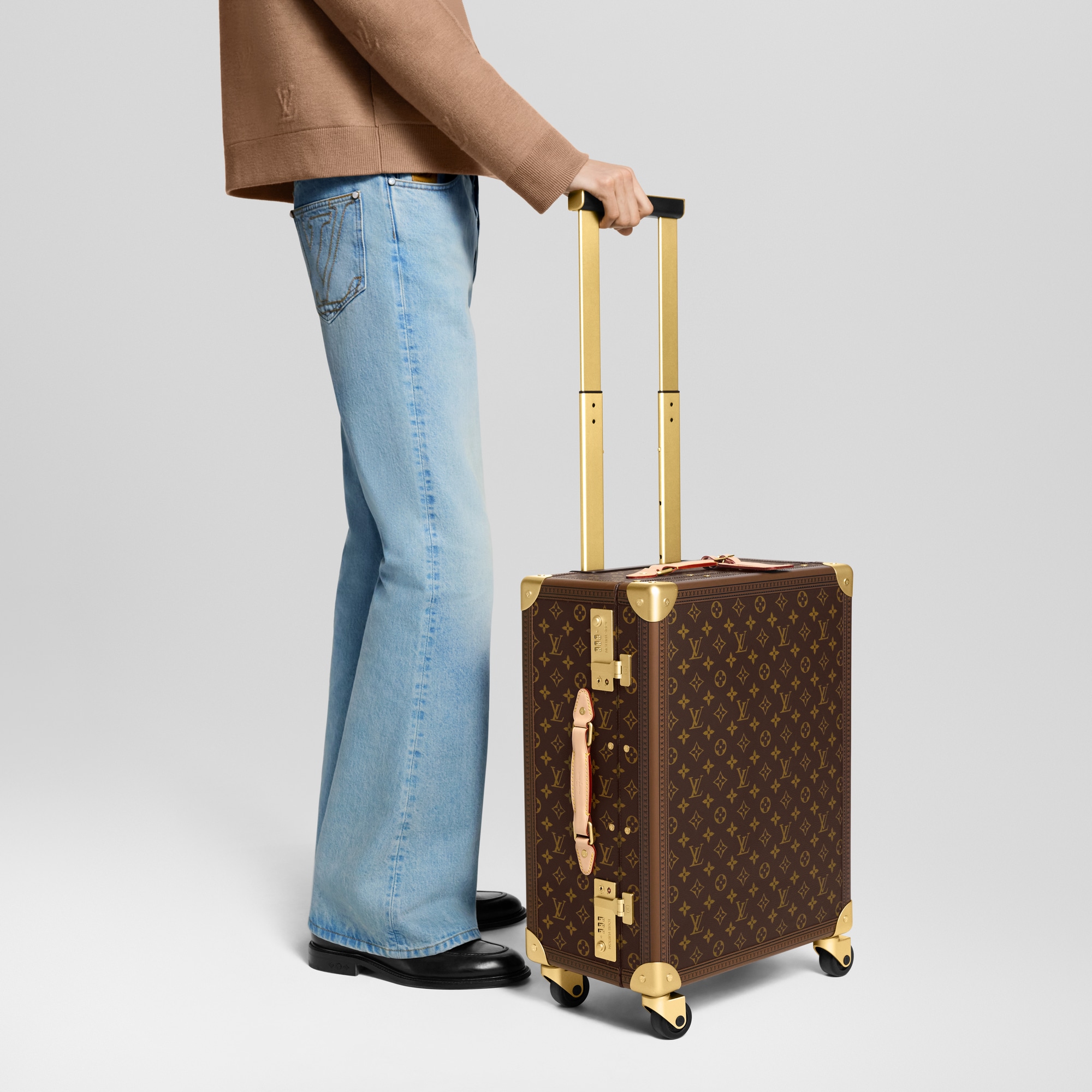 Monogram Viagem Malas com Rodas Mala Rolling Trunk | Louis Vuitton ® (Zoom no Produto)