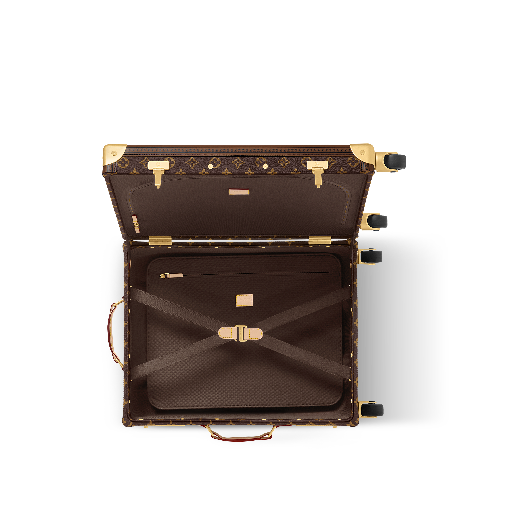 Monogram Viagem Malas com Rodas Mala Rolling Trunk | Louis Vuitton ® (Zoom no Produto)