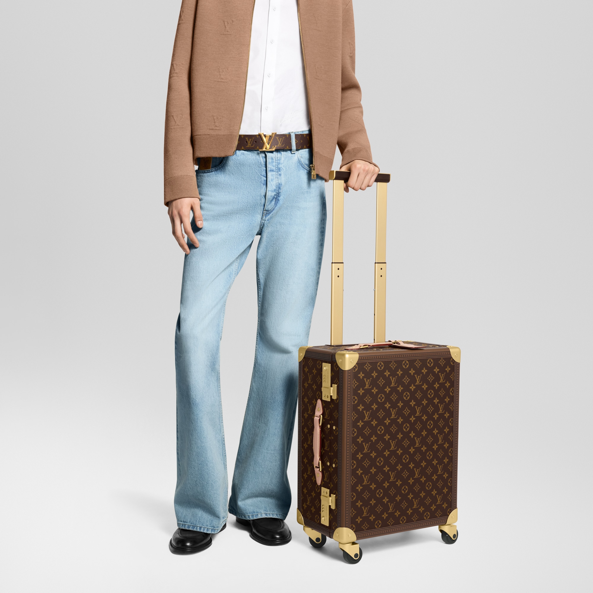 Monogram Viagem Malas com Rodas Mala Rolling Trunk | Louis Vuitton ® (Zoom no Produto)