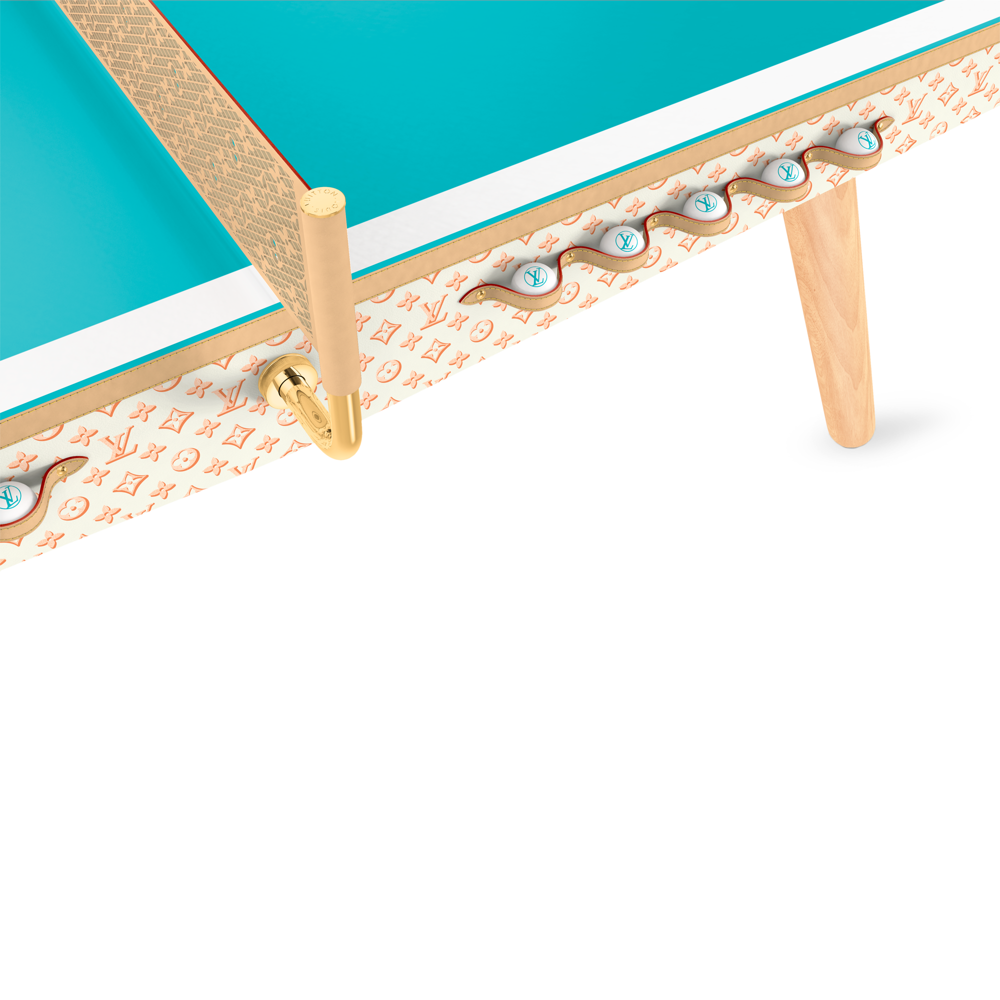 Monogram Esporte e Jogos } Mesa de Pingue-pongue Doméstica em Canvas | Louis Vuitton ® (Zoom no Produto)