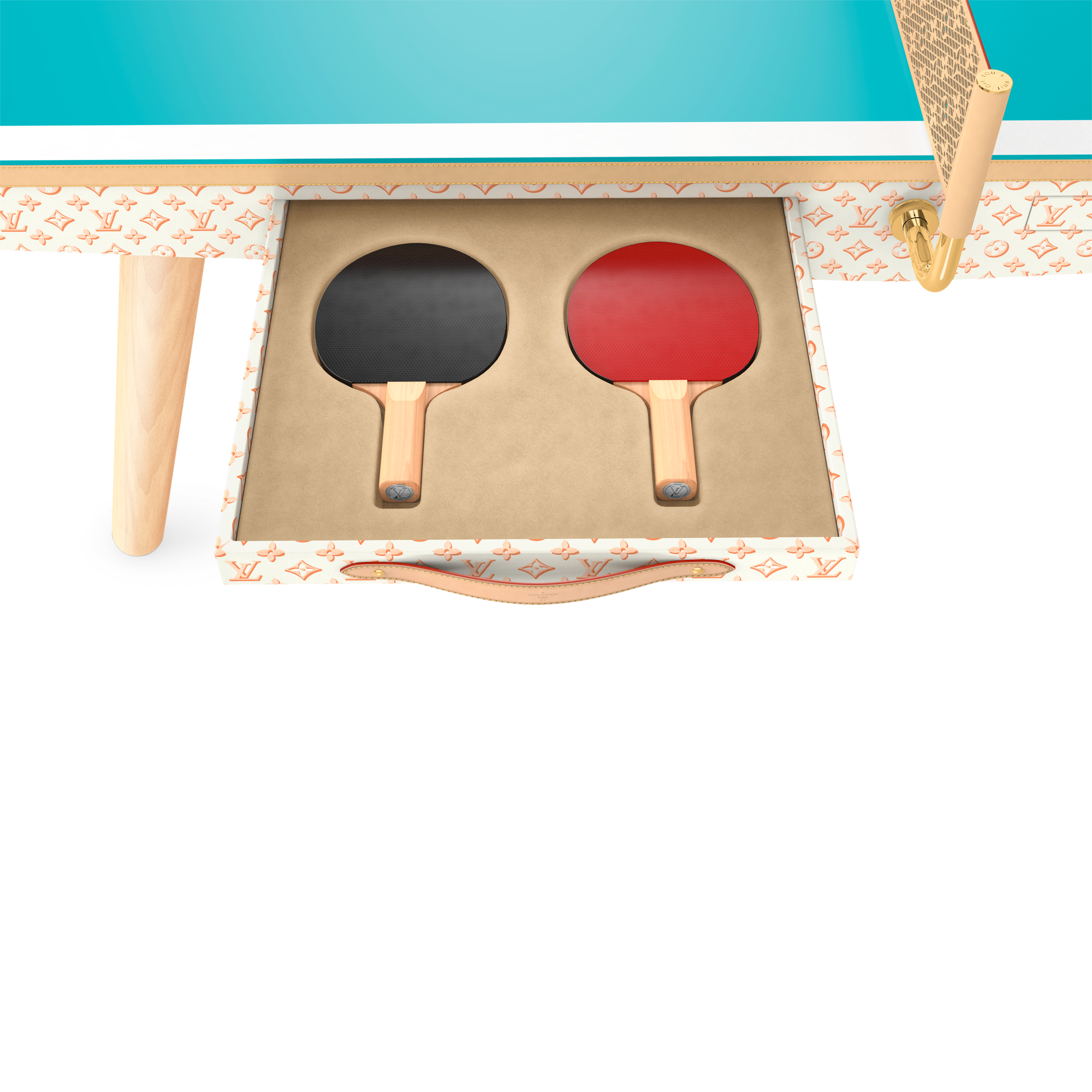 Monogram Esporte e Jogos } Mesa de Pingue-pongue Doméstica em Canvas | Louis Vuitton ® (Zoom no Produto)