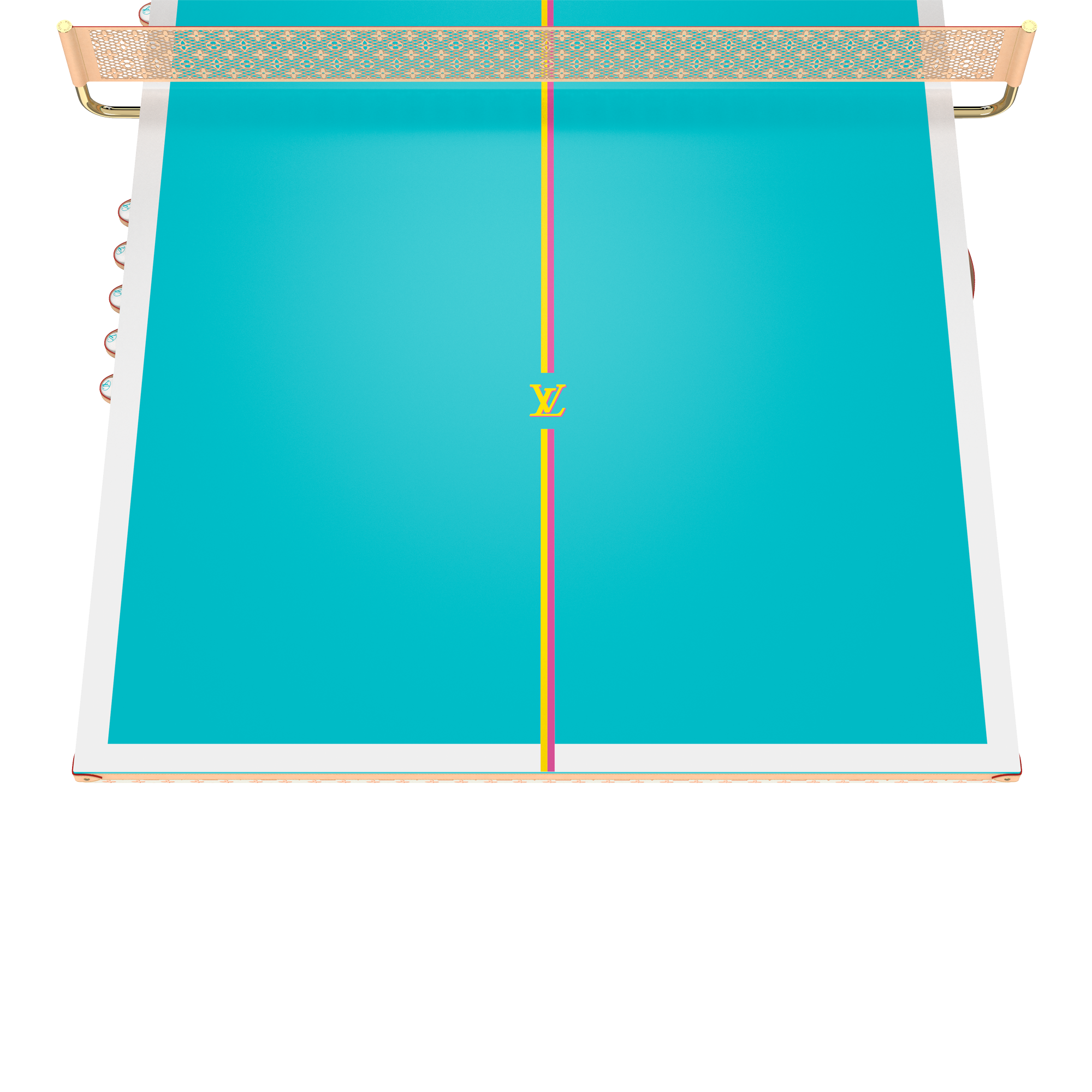 Monogram Esporte e Jogos } Mesa de Pingue-pongue Doméstica em Canvas | Louis Vuitton ® (Zoom no Produto)