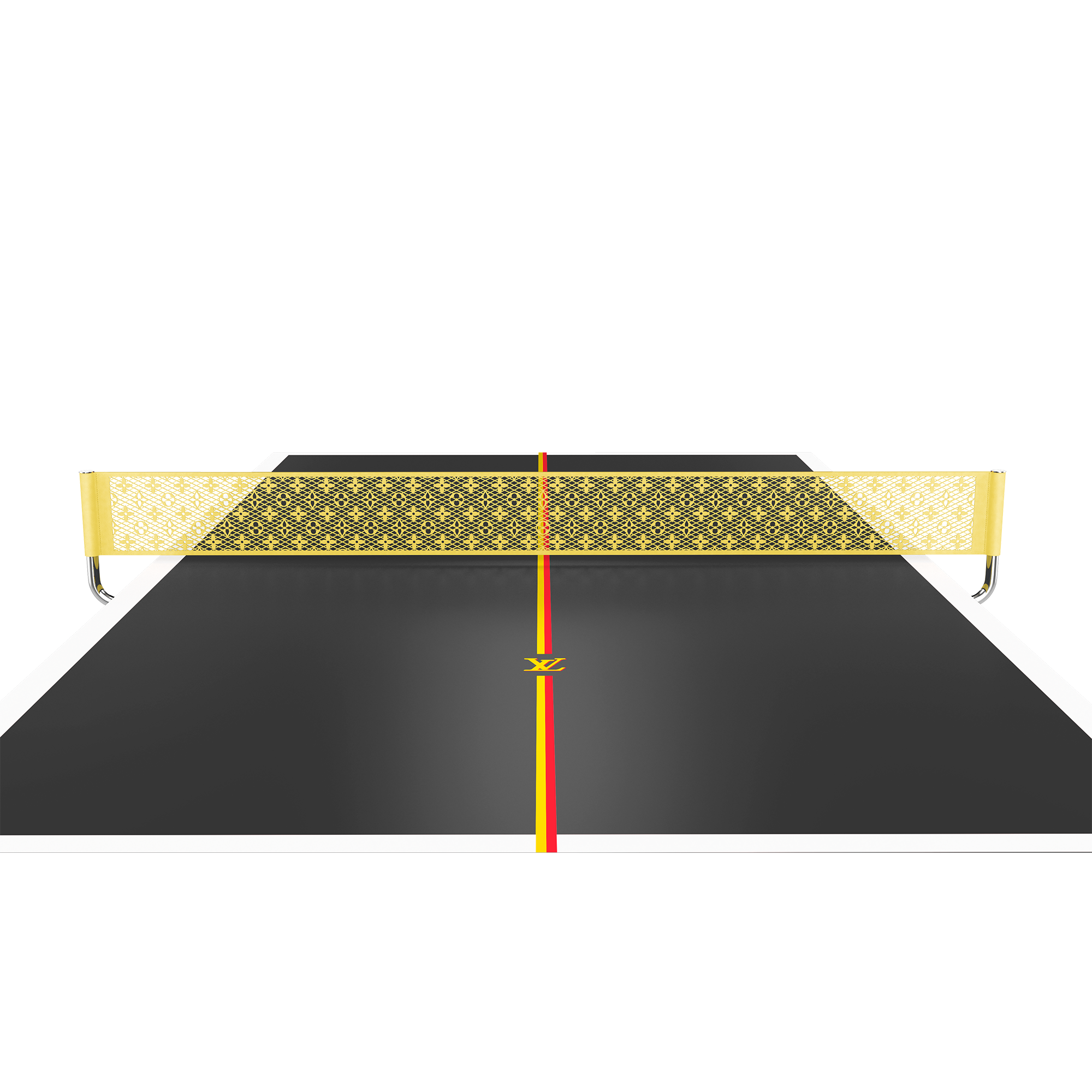 Couro e Outros Materias  Esporte e Jogos } Mesa de Pingue-pongue Profissional em Canvas | Louis Vuitton ® (Zoom no Produto)