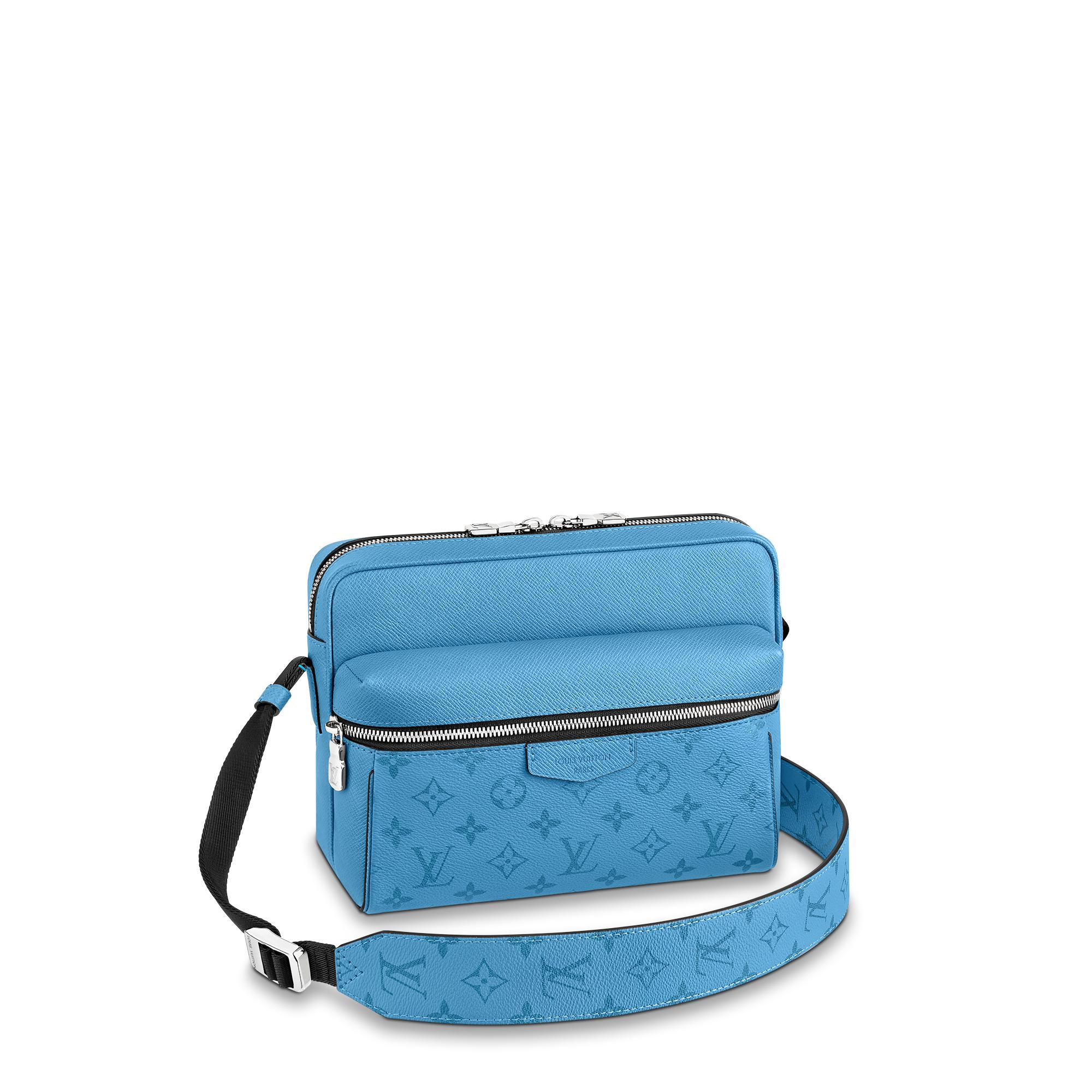 louis vuitton turquoise bolsa
