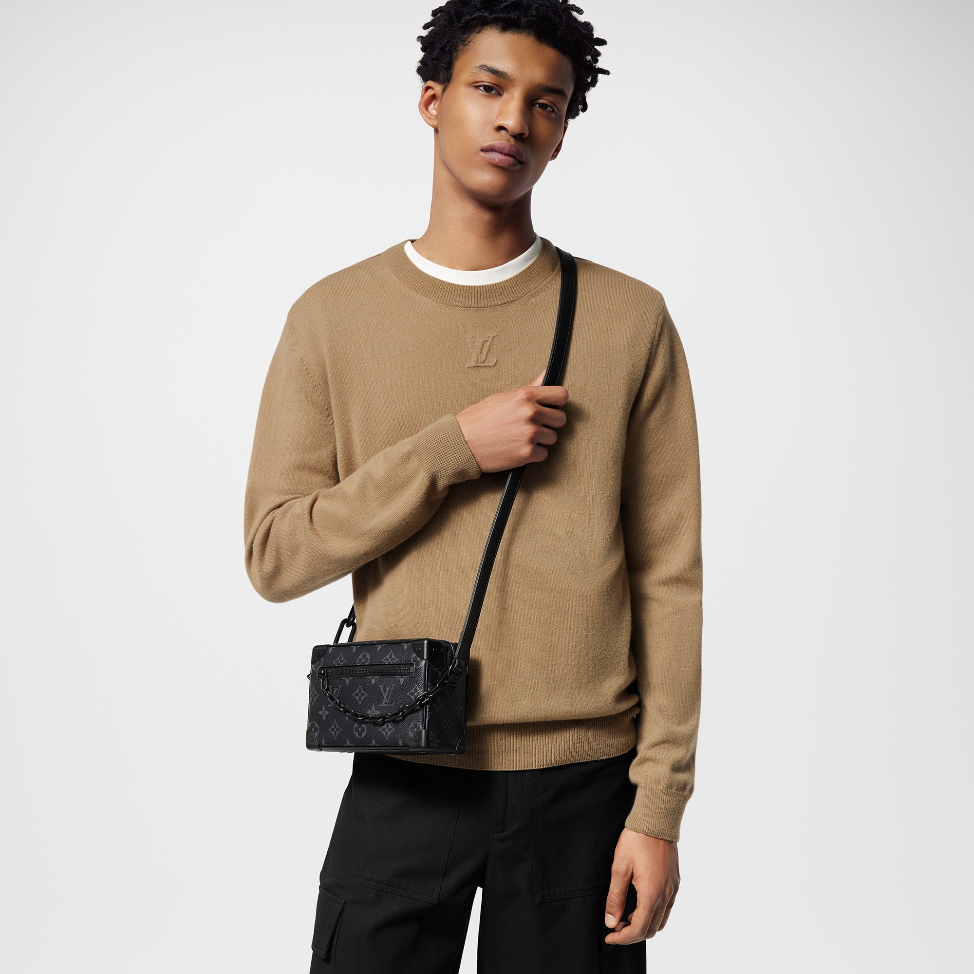 Monogram Eclipse Bolsas All Collections Mini Soft Trunk | Louis Vuitton ® (Zoom no Produto)