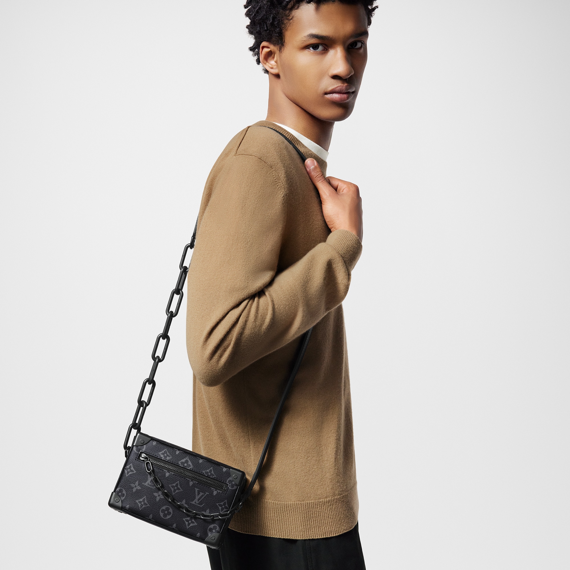Monogram Eclipse Bolsas All Collections Mini Soft Trunk | Louis Vuitton ® (Zoom no Produto)