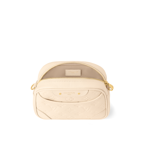 Couro Monogram Empreinte Carteiras Carteiras com Corrente & Micro Bolsas Minibolsa Camera | Louis Vuitton ® (Zoom no Produto)