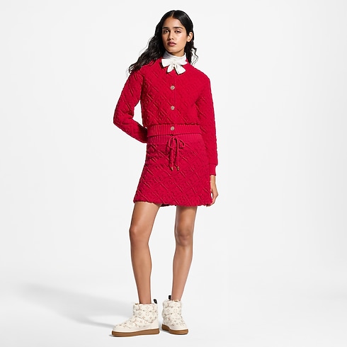 Minissaia Atoalhada com Monogram – No Corpo