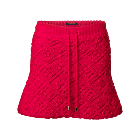 Minissaia Atoalhada com Monogram – Vista Frontal