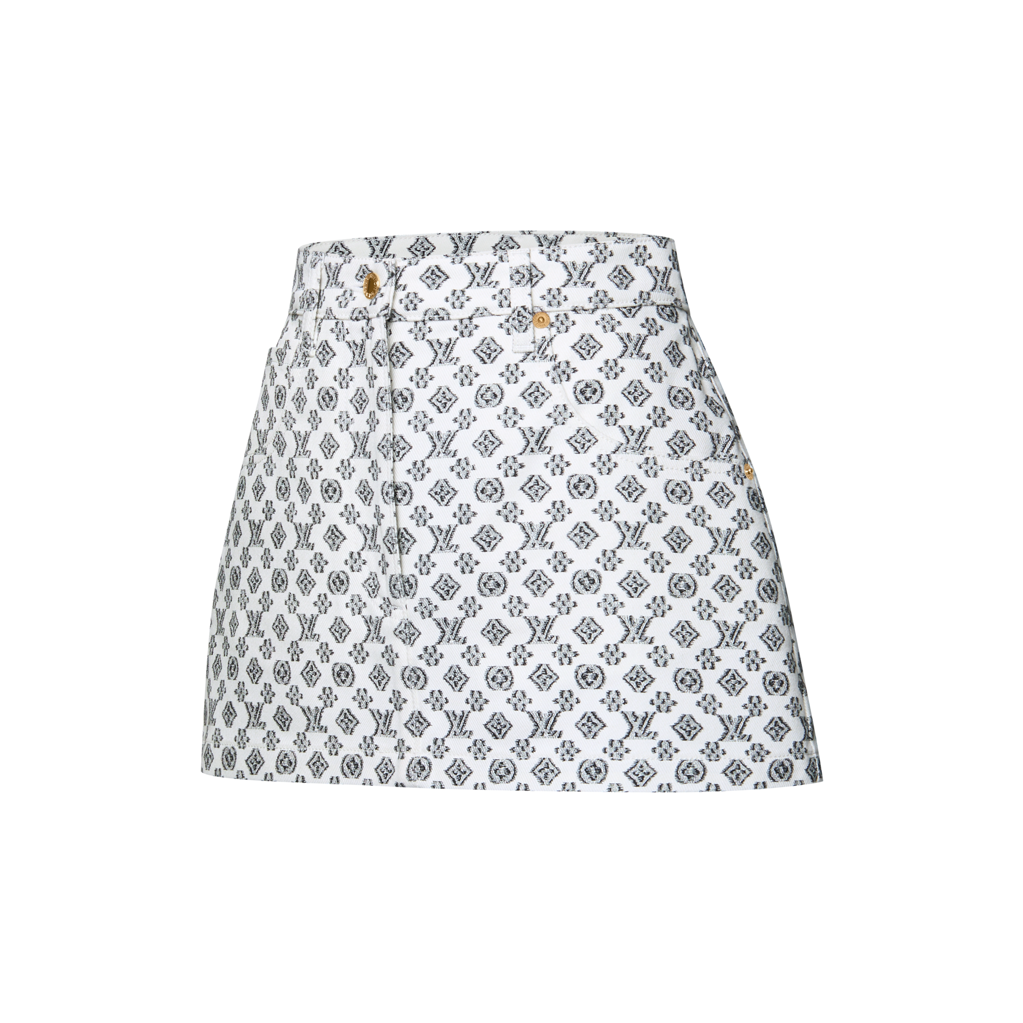  Ready-to-Wear Saias e Shorts Minissaia com Monogram Desfocado | Louis Vuitton ® (Zoom no Produto)