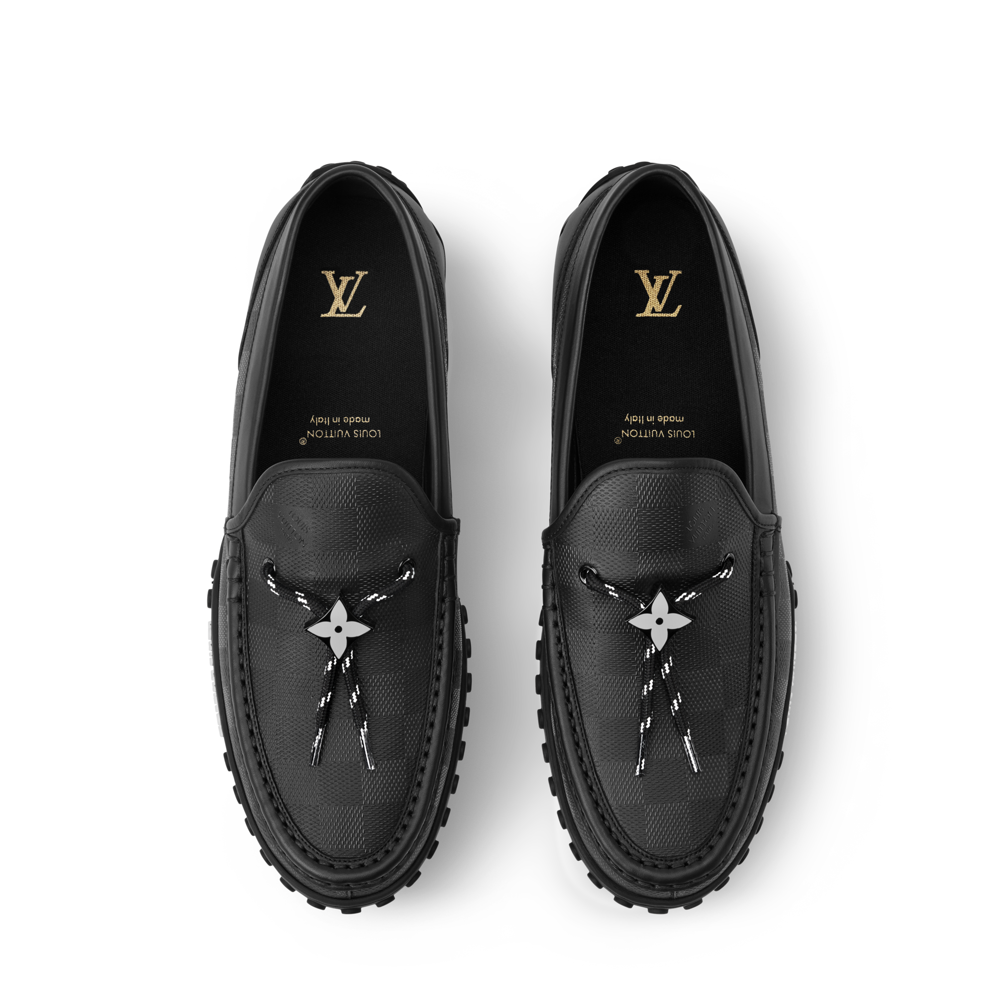  Sapatos Loafers e Mocassins Mocassim LV Racer | Louis Vuitton ® (Zoom no Produto)