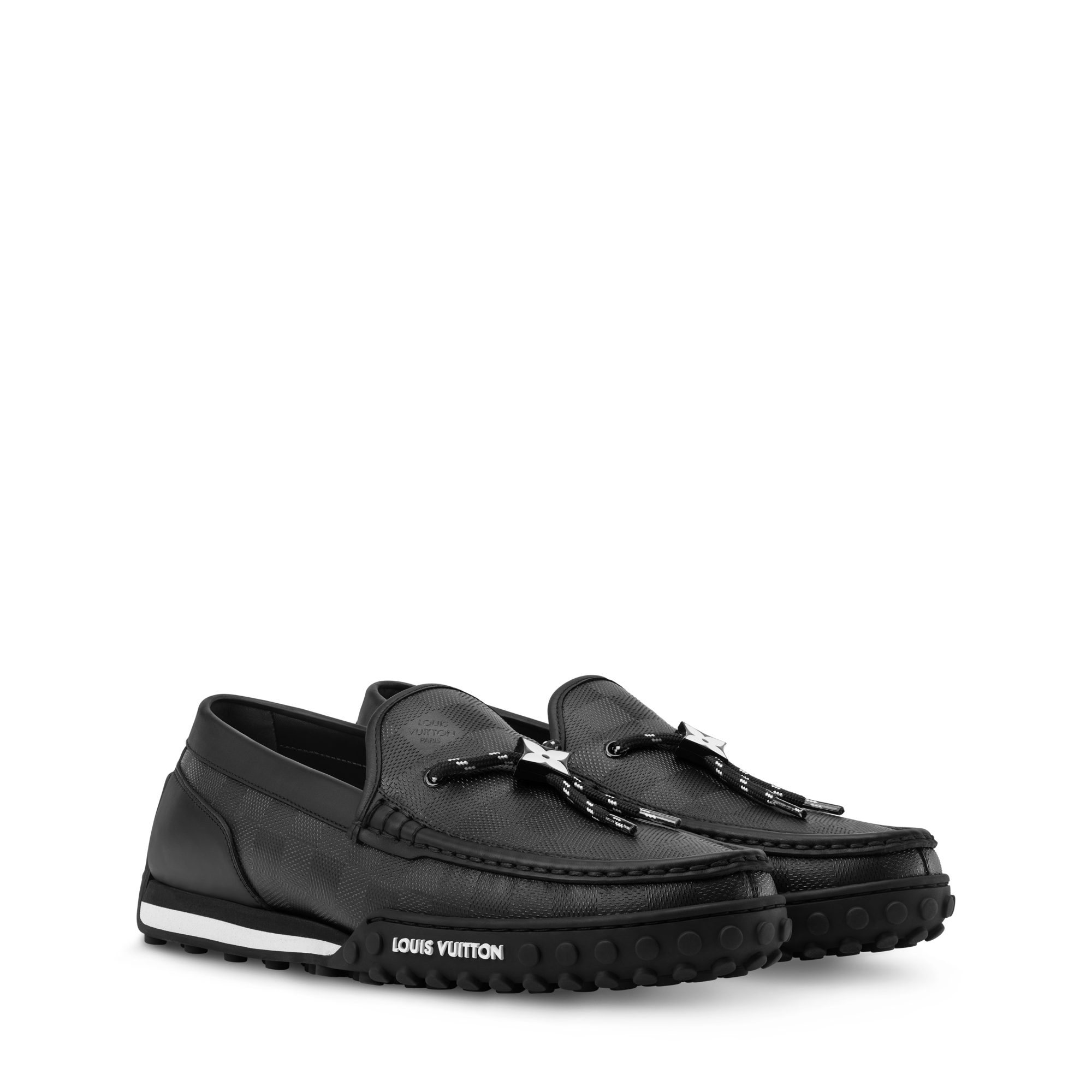  Sapatos Loafers e Mocassins Mocassim LV Racer | Louis Vuitton ® (Zoom no Produto)