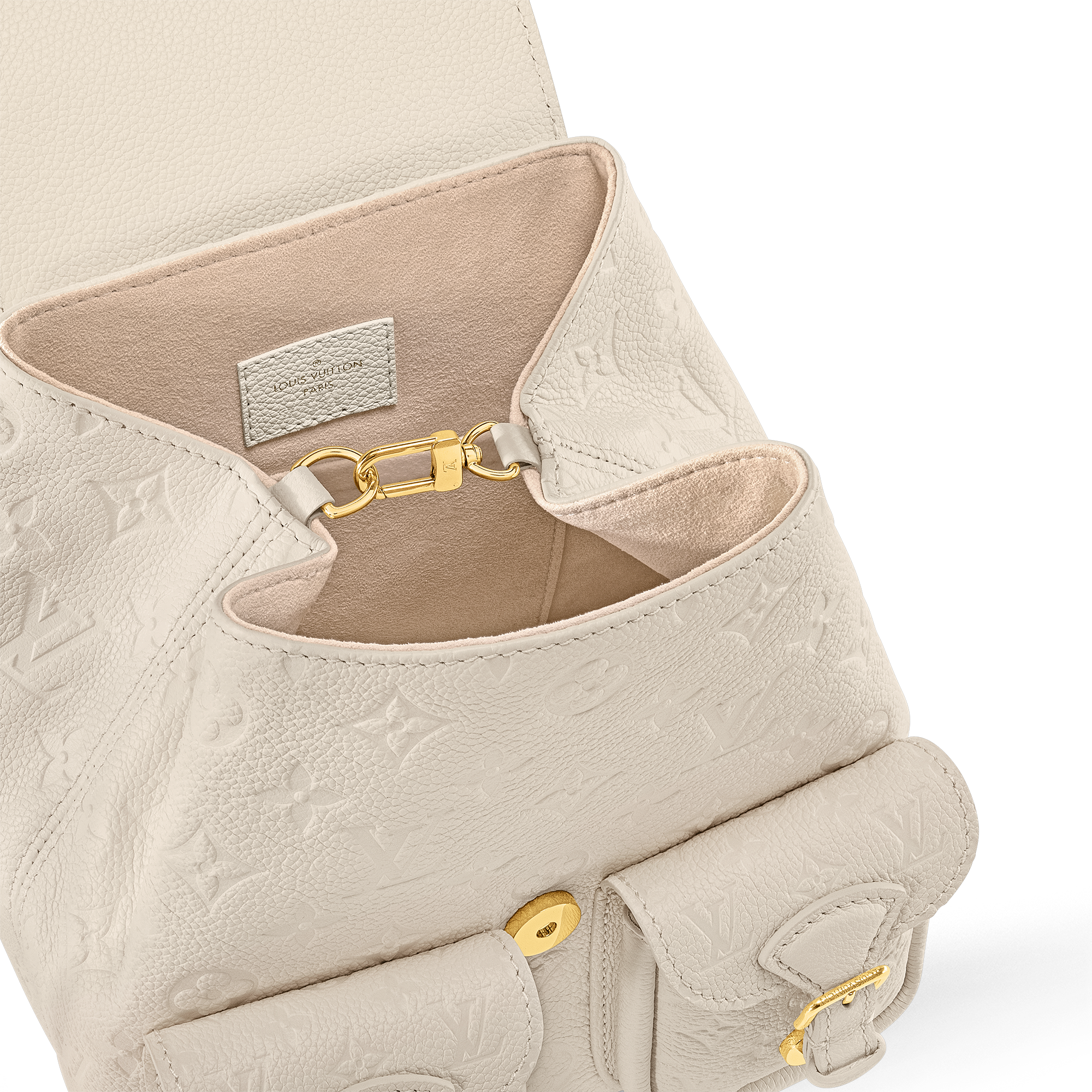 Couro Monogram Empreinte Bolsas Todas as Bolsas Mochila Backup | Louis Vuitton ® (Zoom no Produto)