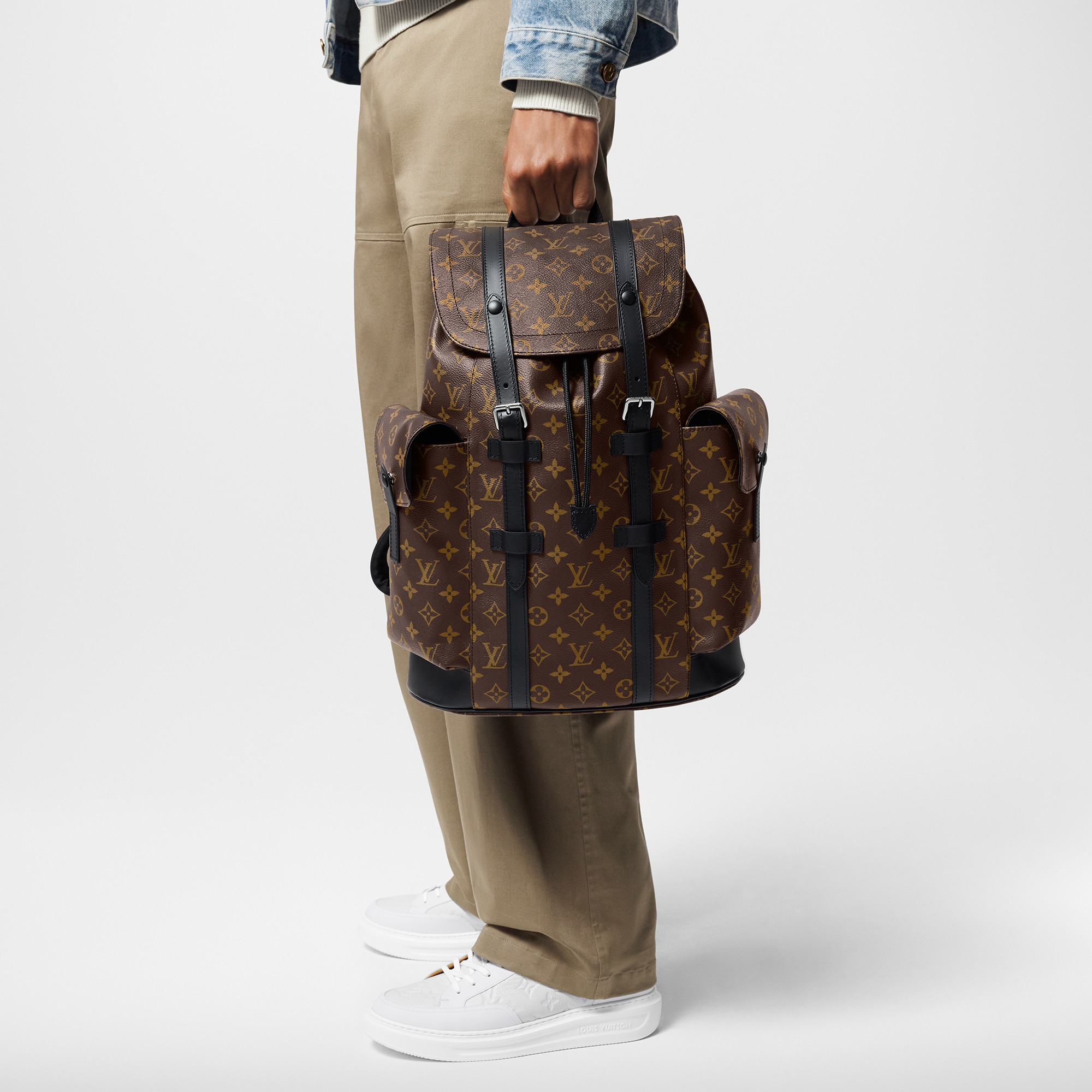 Monogram Macassar Viagem Todas as Malas e Acessórios Mochila Christopher MM | Louis Vuitton ® (Zoom no Produto)