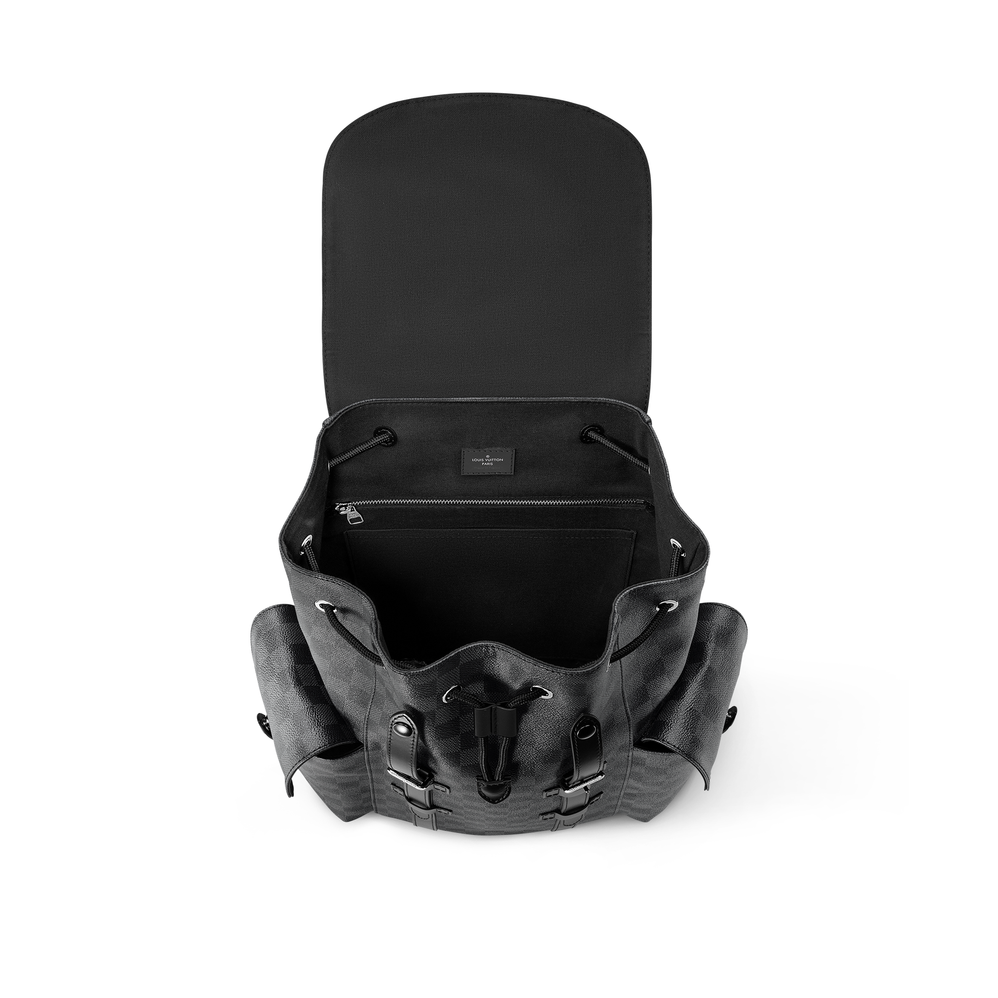 Canvas Damier Graphite Viagem Todas as Malas e Acessórios Mochila Christopher MM | Louis Vuitton ® (Zoom no Produto)