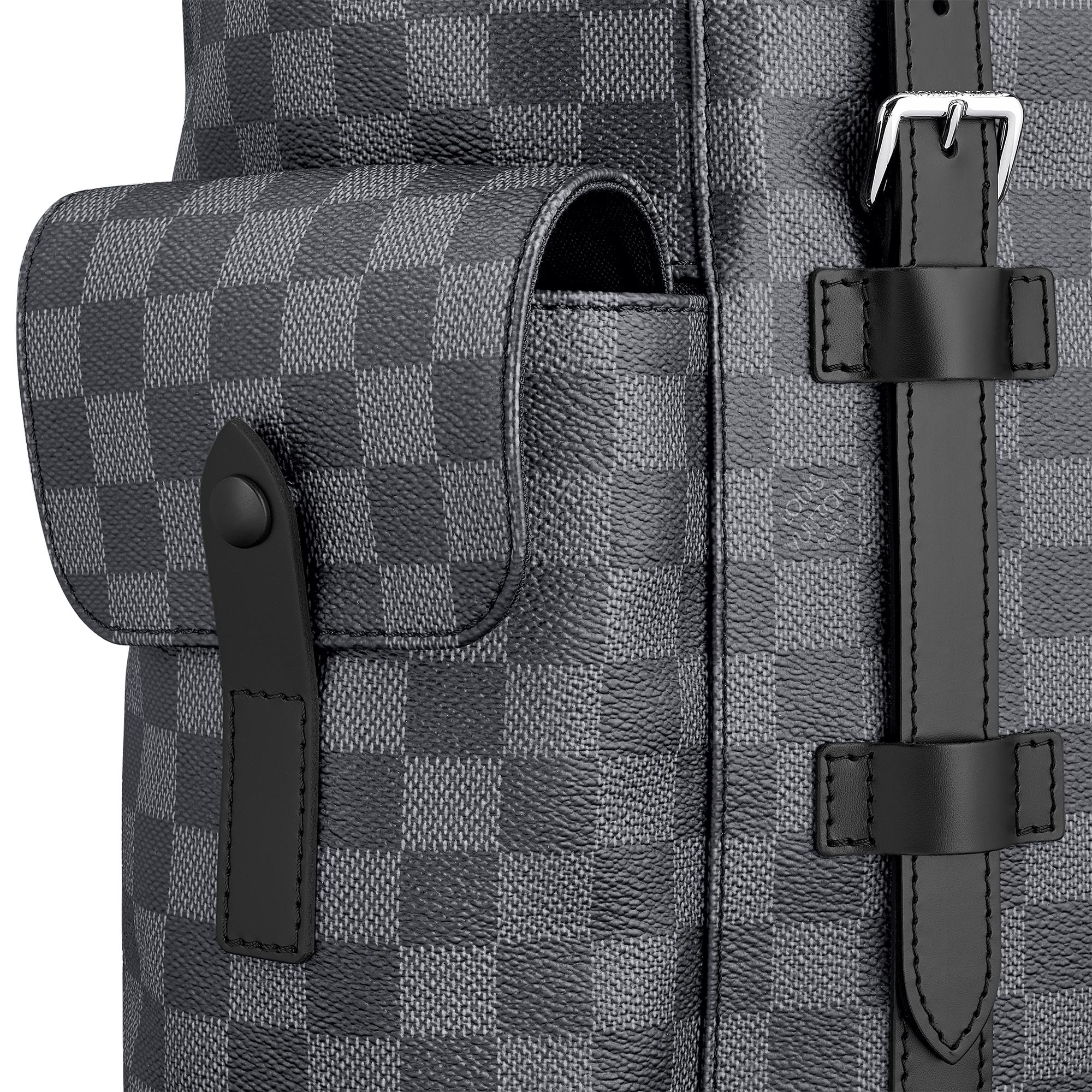 Canvas Damier Graphite Viagem Todas as Malas e Acessórios Mochila Christopher MM | Louis Vuitton ® (Zoom no Produto)