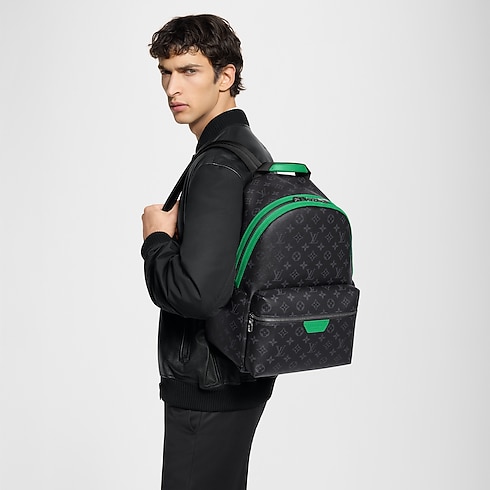 Monogram Eclipse Bolsas Masculinas Lançamentos Mochila Discovery PM | Louis Vuitton ® (Zoom no Produto)