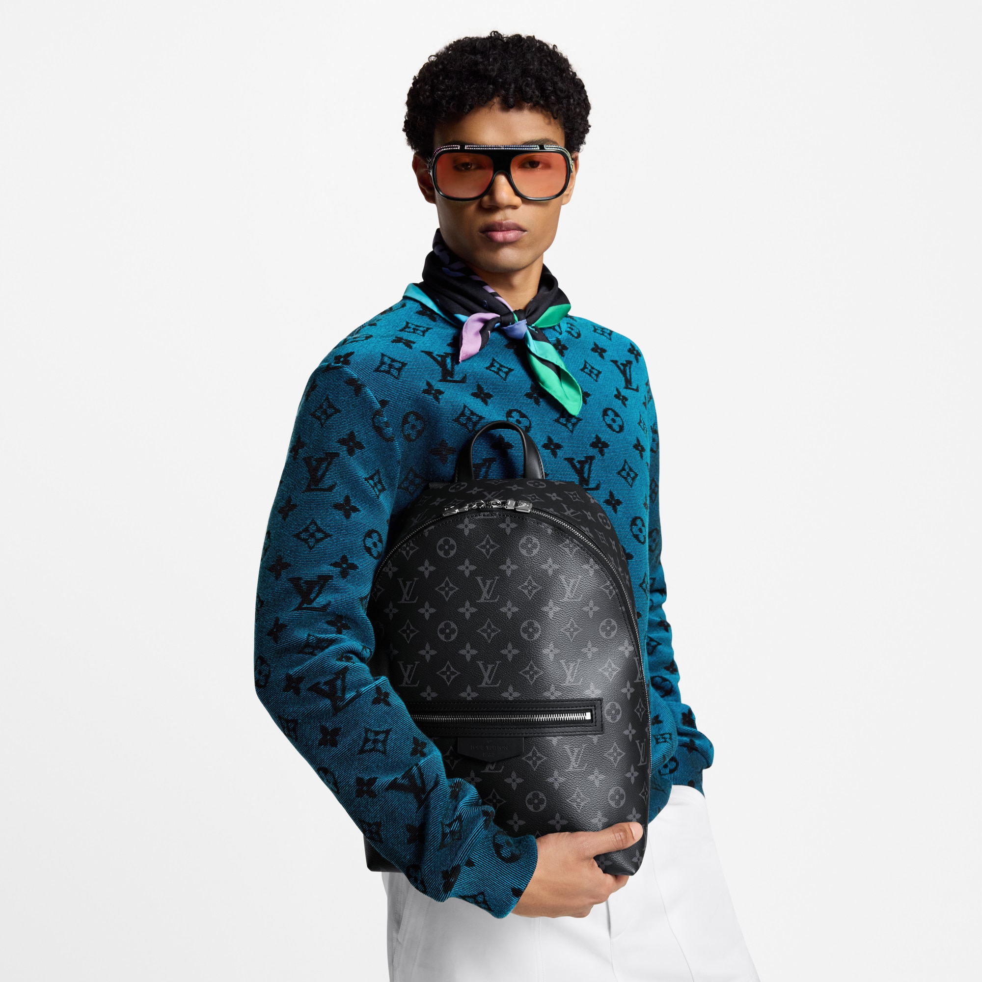 Monogram Eclipse Bolsas Femininas Lançamentos Mochila Discovery Slim | Louis Vuitton ® (Zoom no Produto)