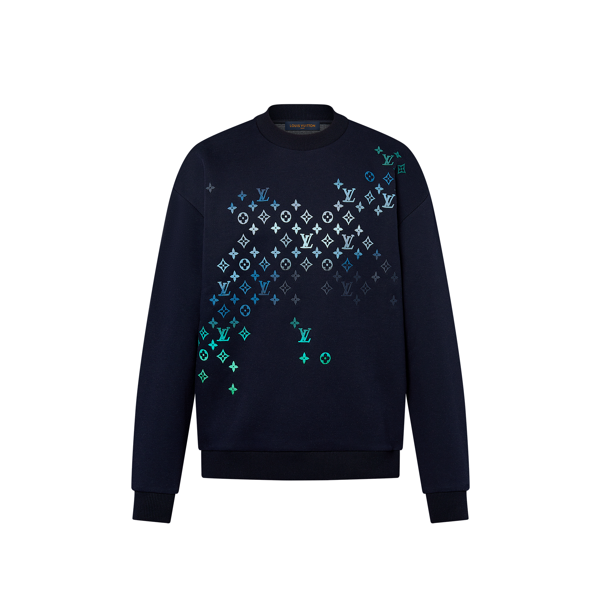  Discontinued Product Obs 12 Moletom de Algodão Bordado | Louis Vuitton ® (Zoom no Produto)