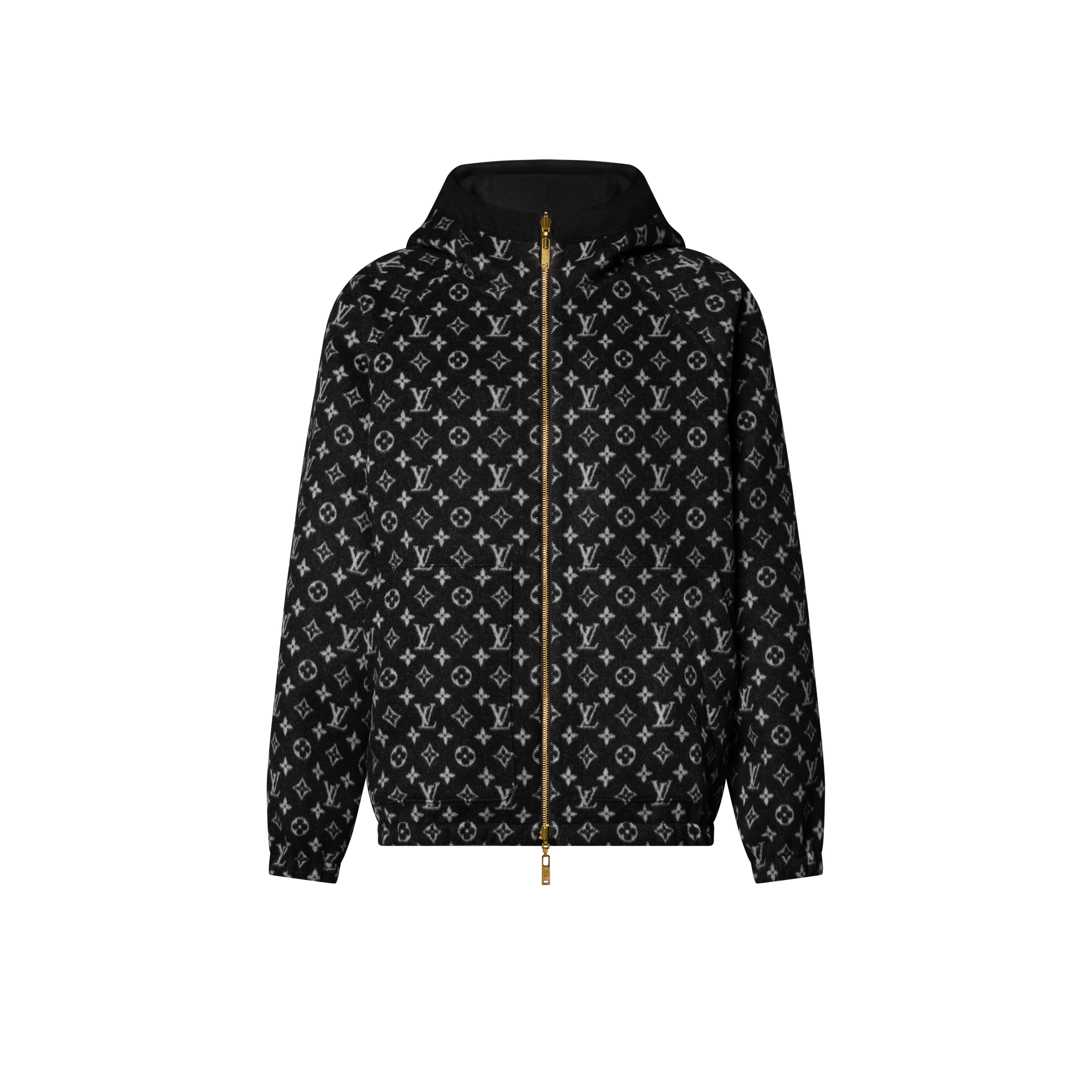  Ready-to-Wear Casacos e Jaquetas Moletom Dupla Face com Capuz | Louis Vuitton ® (Zoom no Produto)