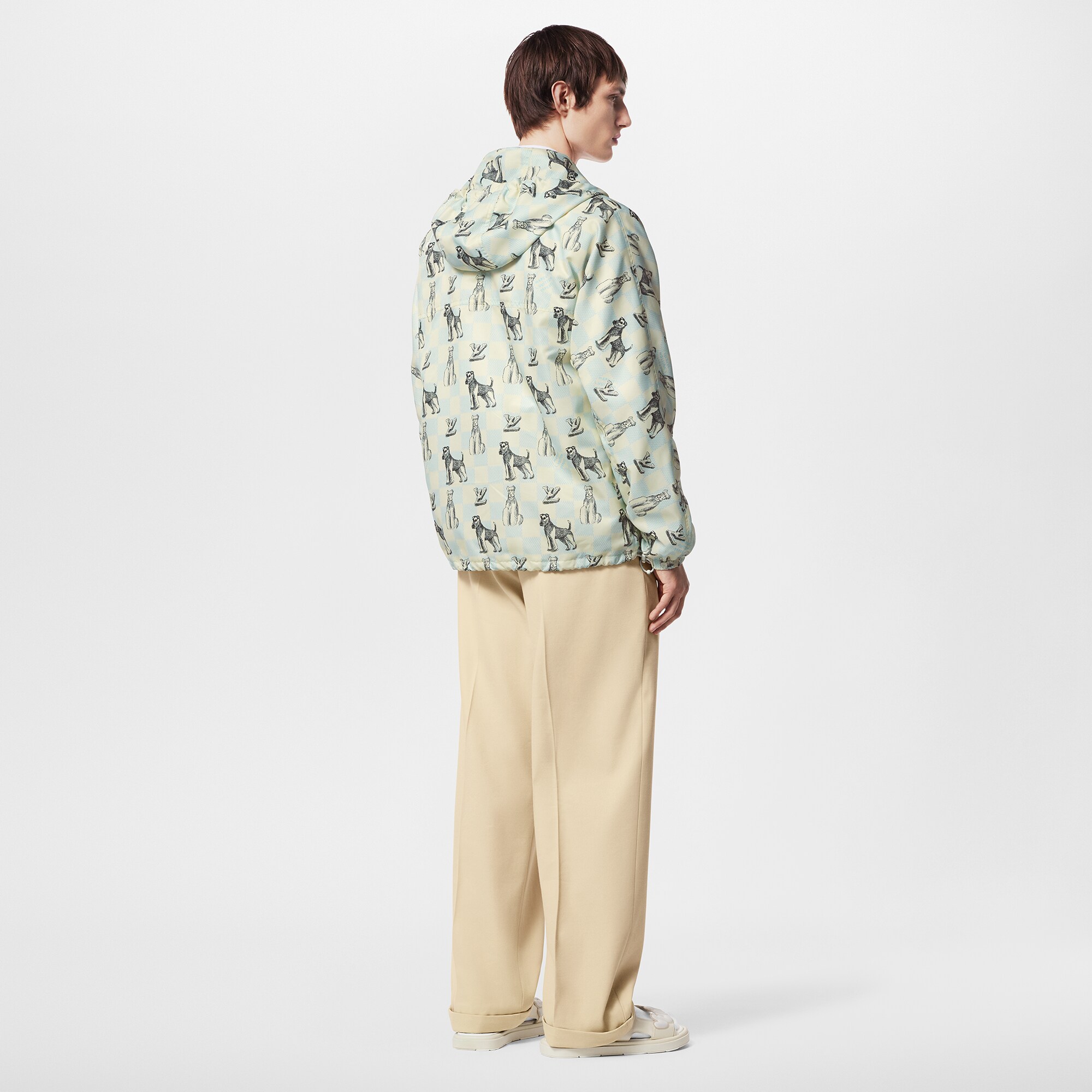  Discontinued Product Obs 9 Moletom em Xadrez Damier com Capuz e Estampa | Louis Vuitton ® (Zoom no Produto)