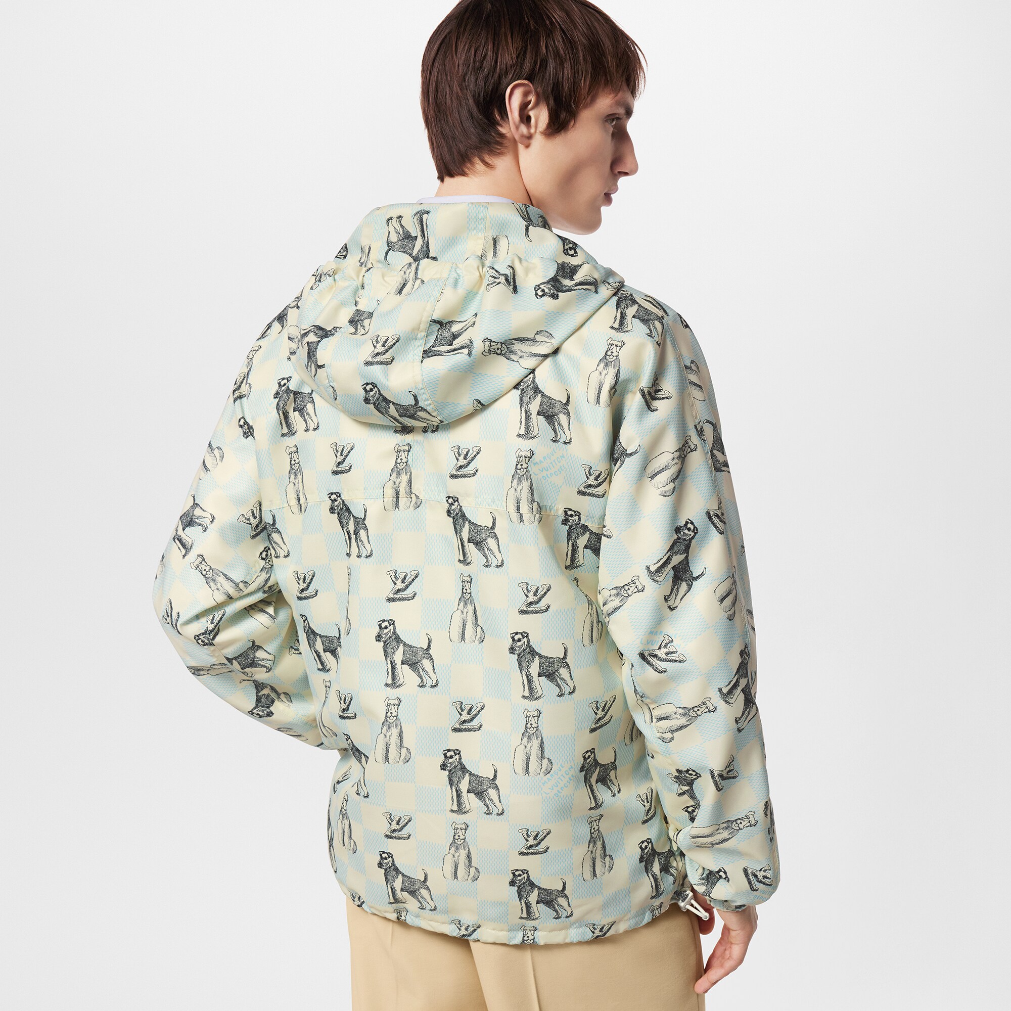  Discontinued Product Obs 9 Moletom em Xadrez Damier com Capuz e Estampa | Louis Vuitton ® (Zoom no Produto)