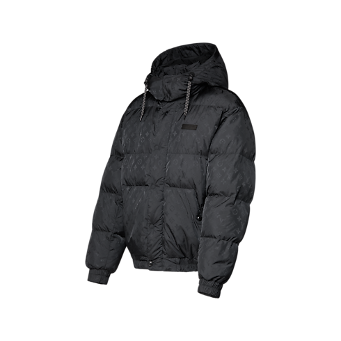 Monogram Down Blouson – Vista Lateral