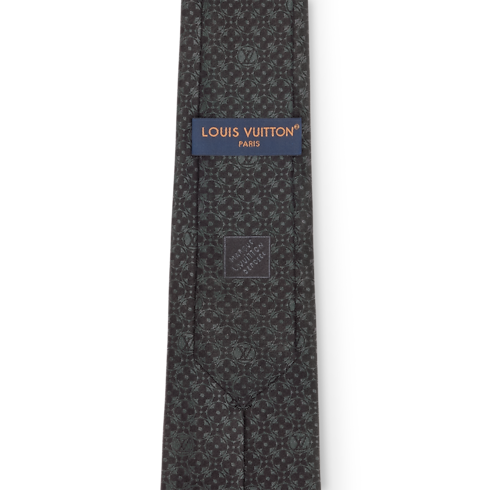S00 Para Ele New Formal Monogram Flower Tie | Louis Vuitton ® (Zoom no Produto)