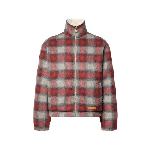 Monogram Reversible Graphic Fleece – Vista Frontal