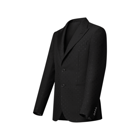 Ready-to-Wear Todas as Roupas Monogram Satin Single-Breasted Pont Neuf Jacket | Louis Vuitton ® (Zoom no Produto)