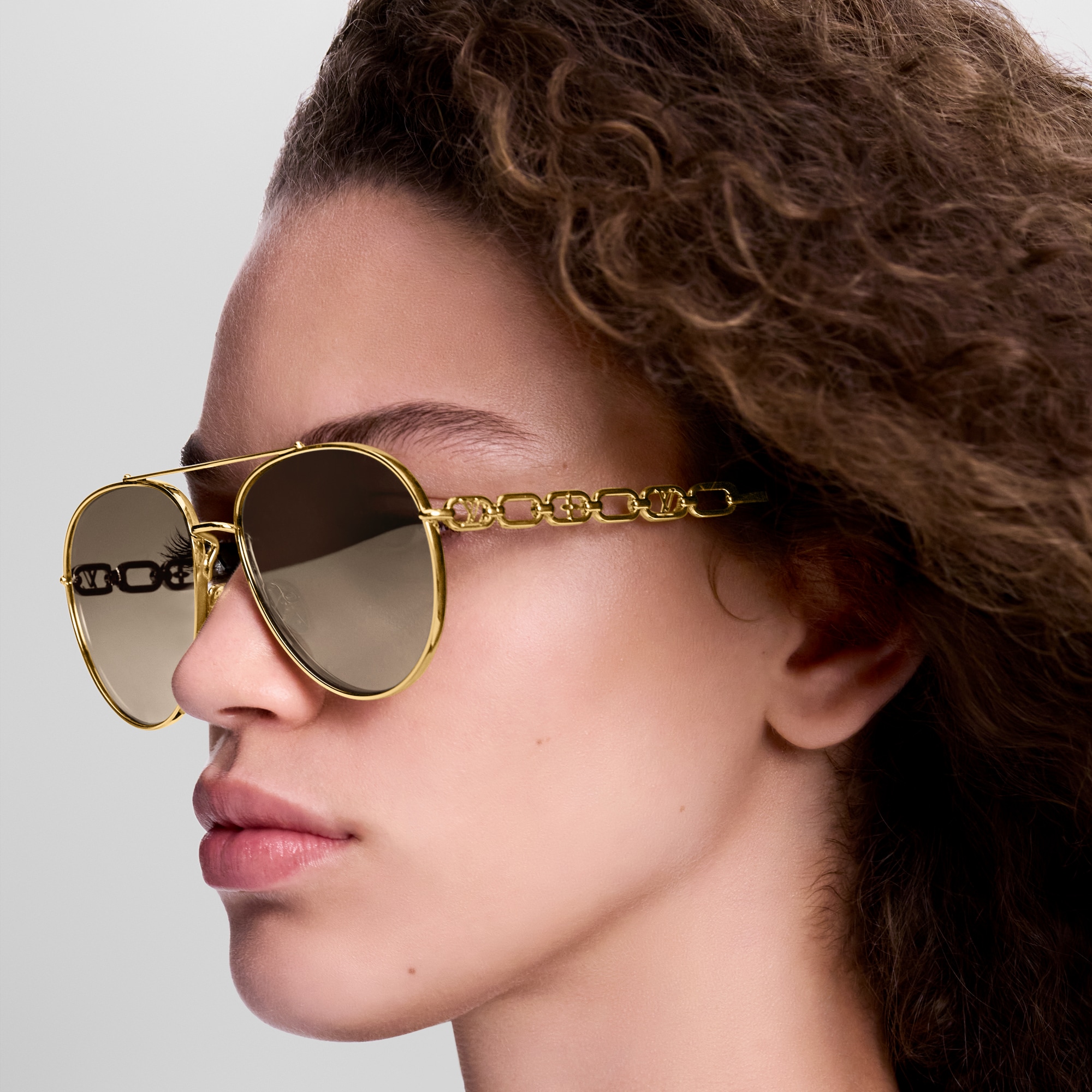 S00 Acessórios Óculos de Sol My LV Chain | Louis Vuitton ® (Zoom no Produto)