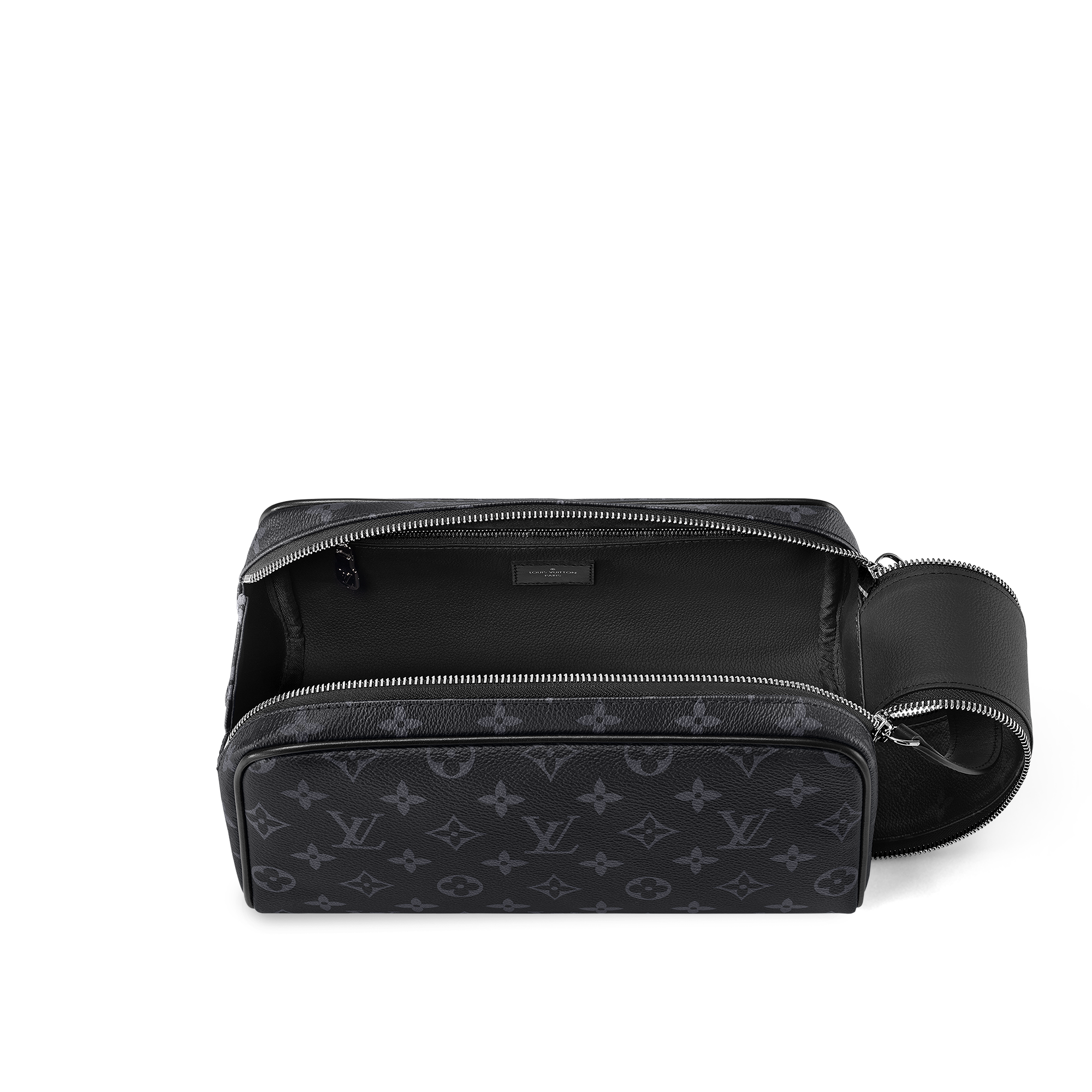 Monogram Eclipse Viagem Acessórios de Viagem Nécessaire Dopp Kit | Louis Vuitton ® (Zoom no Produto)