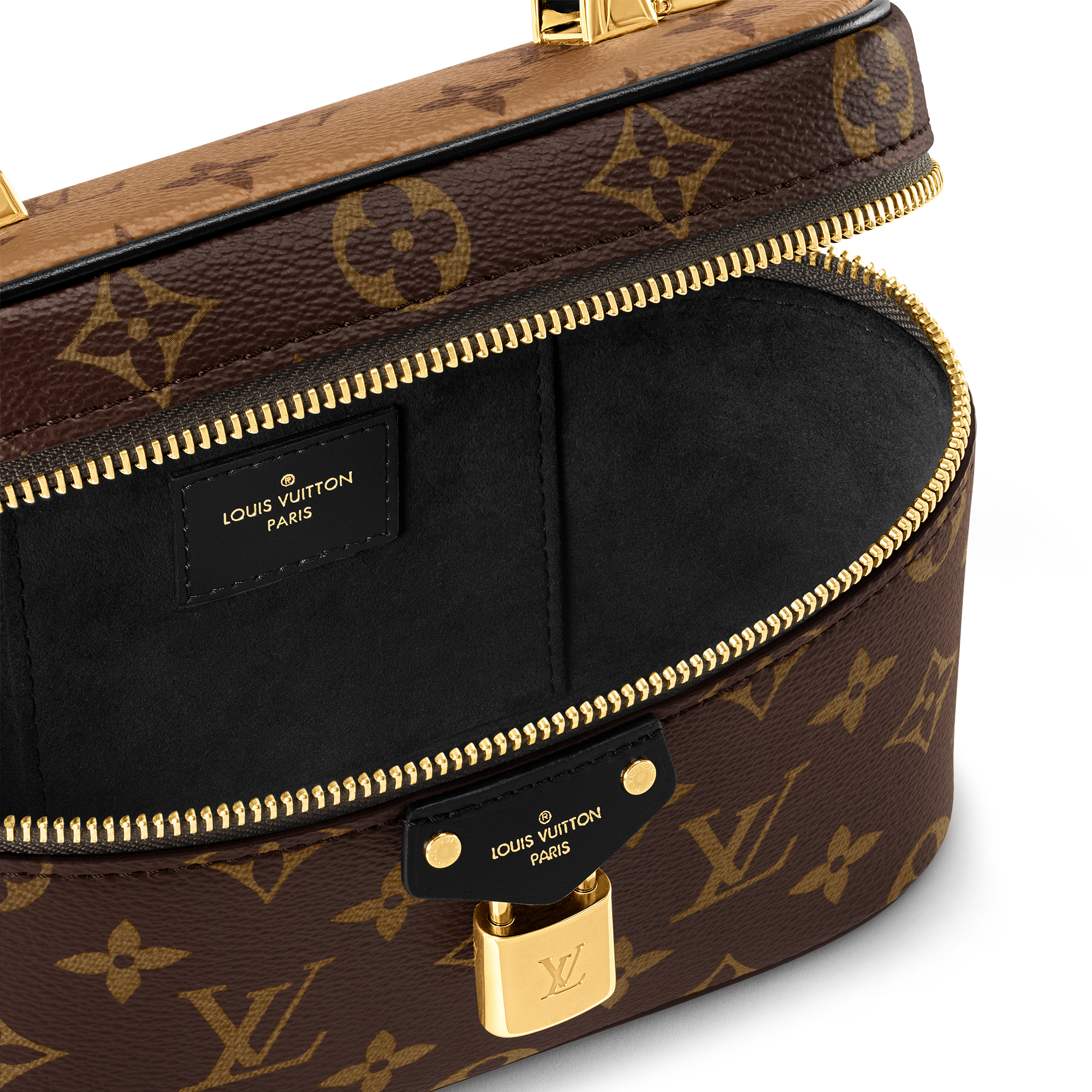 Monogram Reverse Carteiras Carteiras com Corrente & Micro Bolsas Nécessaire Vanity Chain | Louis Vuitton ® (Zoom no Produto)