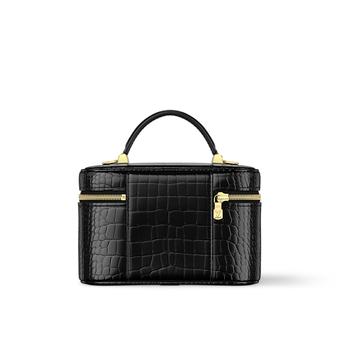 Crocodilien Brillant Bolsas Bolsas em Couro Exótico Nécessaire Vanity Chain | Louis Vuitton ® (Zoom no Produto)
