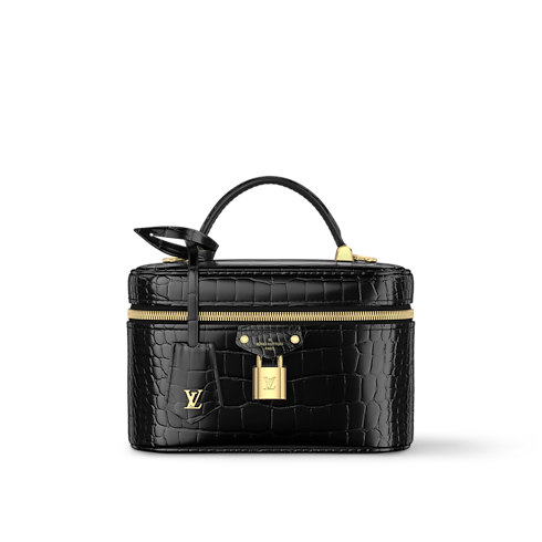 Crocodilien Brillant Bolsas Bolsas em Couro Exótico Nécessaire Vanity Chain | Louis Vuitton ® (Zoom no Produto)