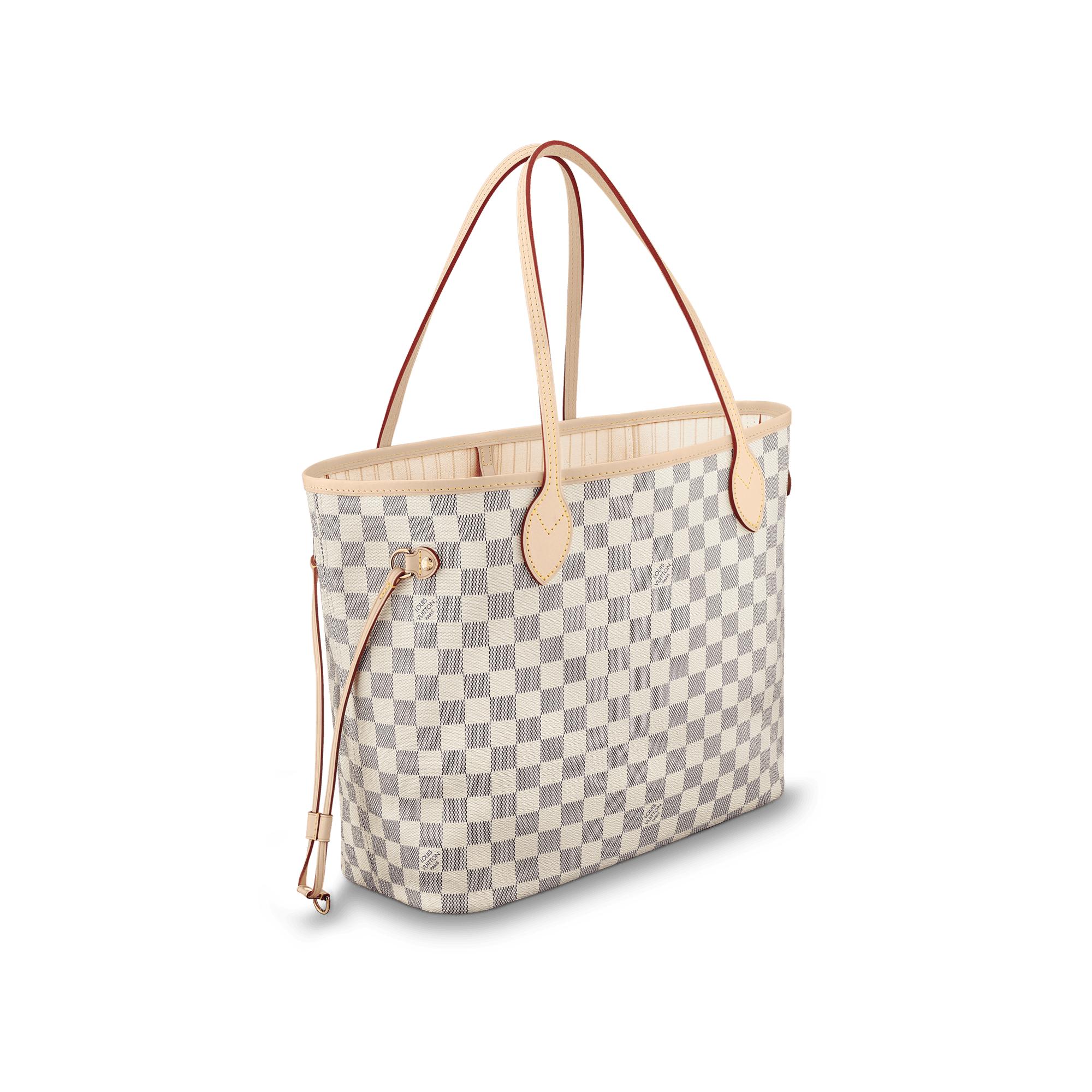cream neverfull bolsa