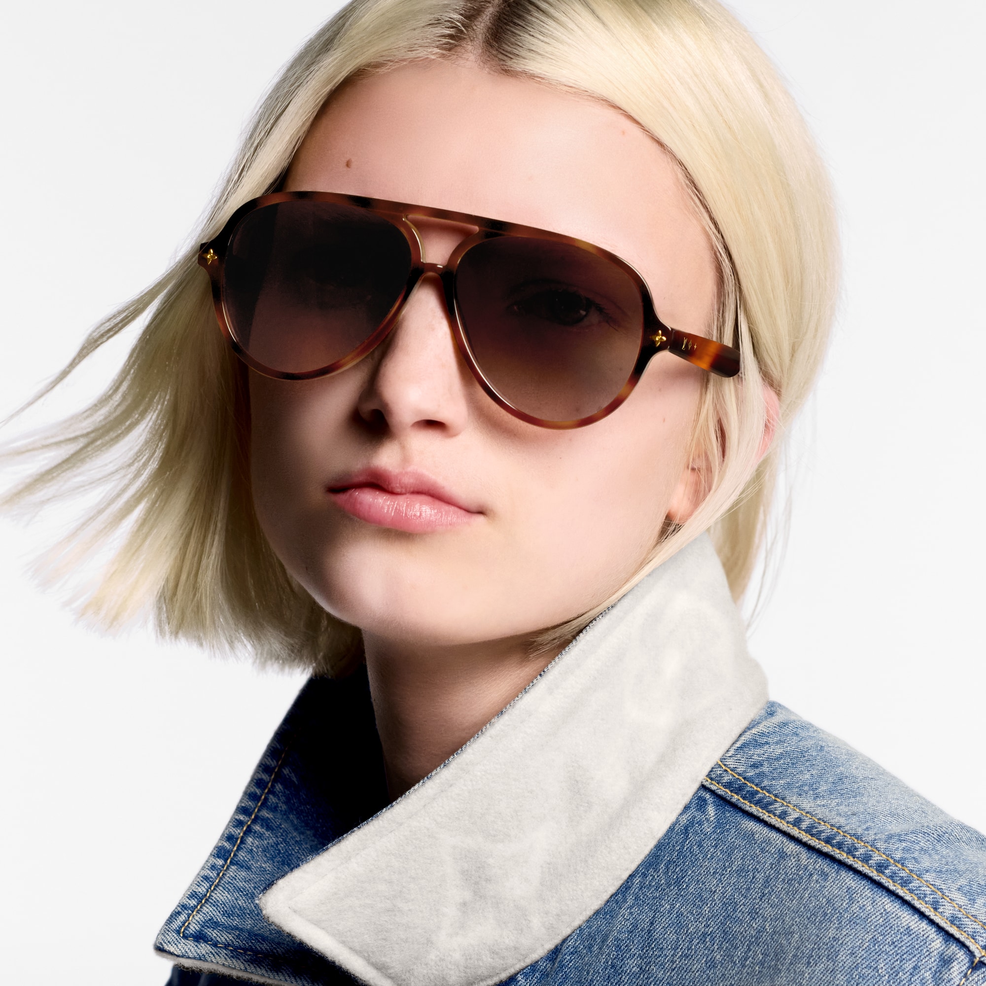 S00 Acessórios Óculos de Sol Óculos de Sol Aviador My Monogram Fame | Louis Vuitton ® (Zoom no Produto)